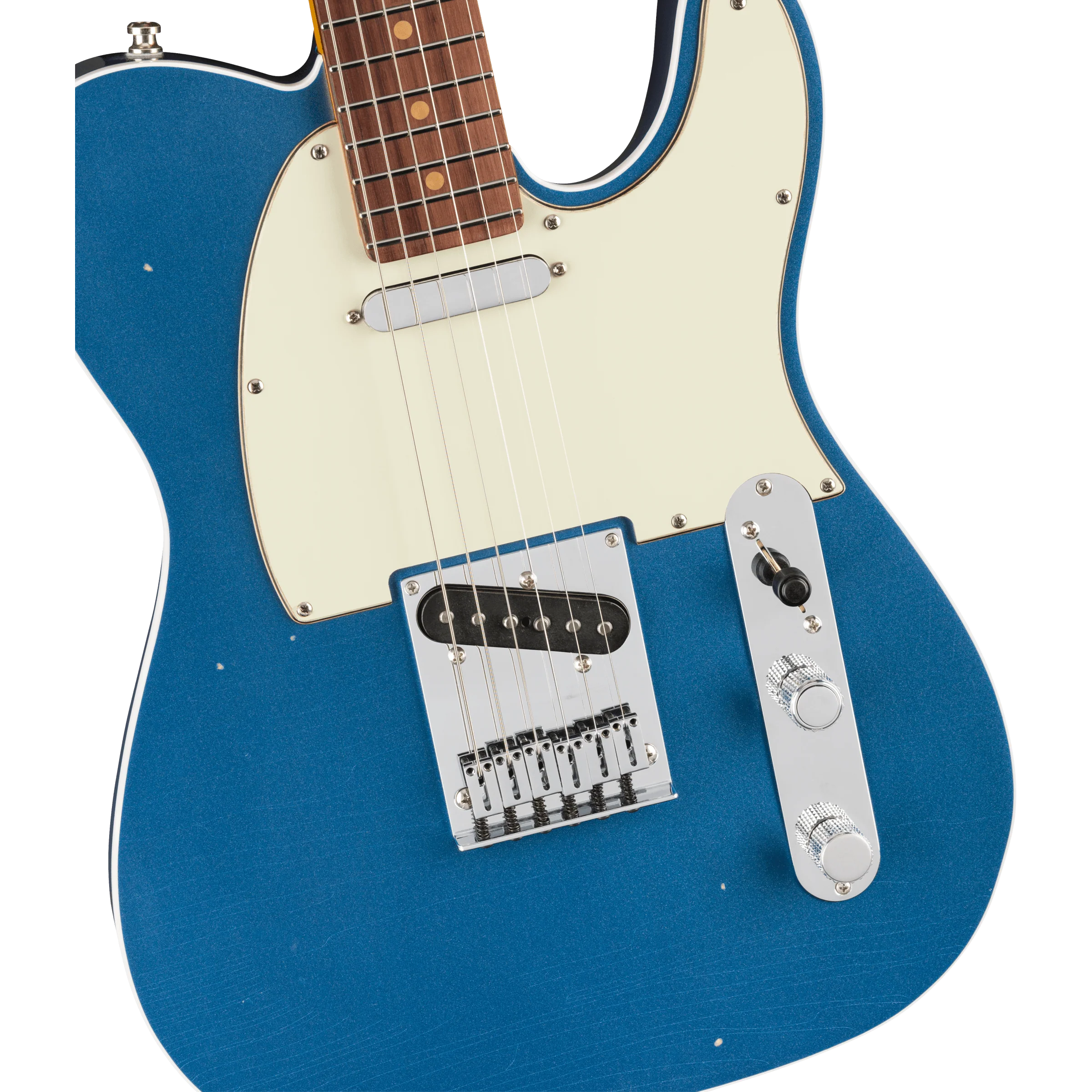 Fender - American Ultra Luxe Vintage '60s Telecaster® Custom - Rosewood Fingerboard - Lake Placid Blue - 011-8250-802 - Image 3