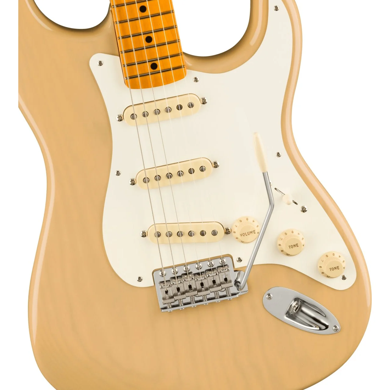 Fender - American Vintage II 1957 Stratocaster® - Maple Fingerboard - Vintage Blonde  - 011-0232-807 - Image 4