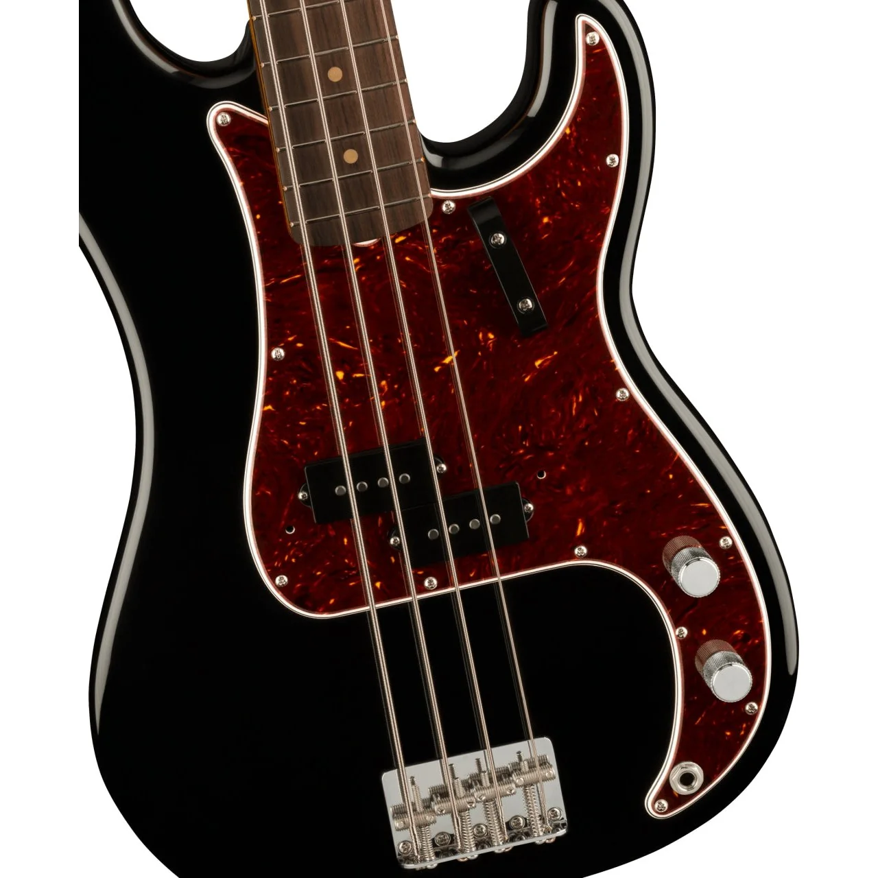 Fender - American Vintage II 1960 Precision Bass® - Rosewood Fingerboard - Black  - 019-0160-806 - Image 4