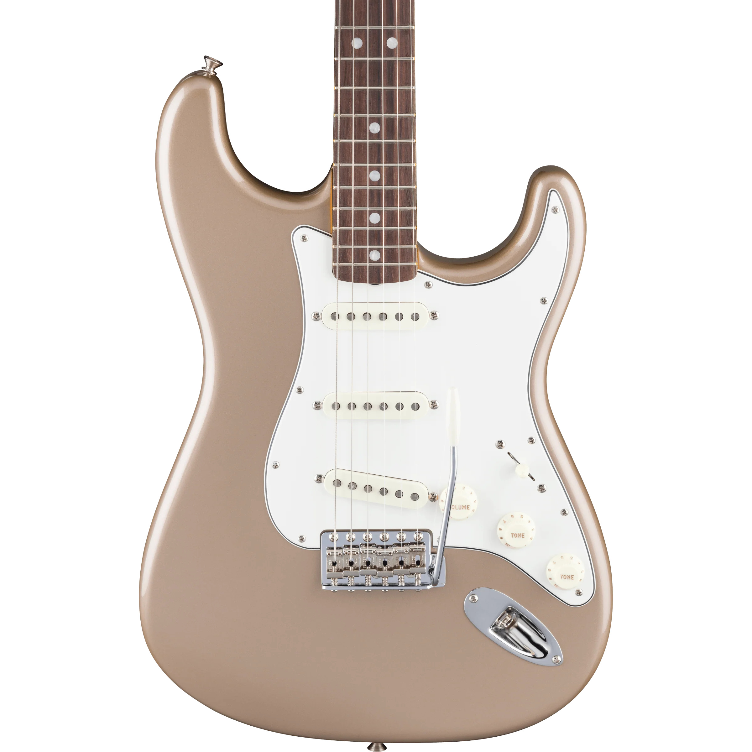 Fender - American Vintage II 1965 Stratocaster® - Round-Lam Rosewood Fingerboard - Shoreline Gold - 011-0280-844 - Image 3
