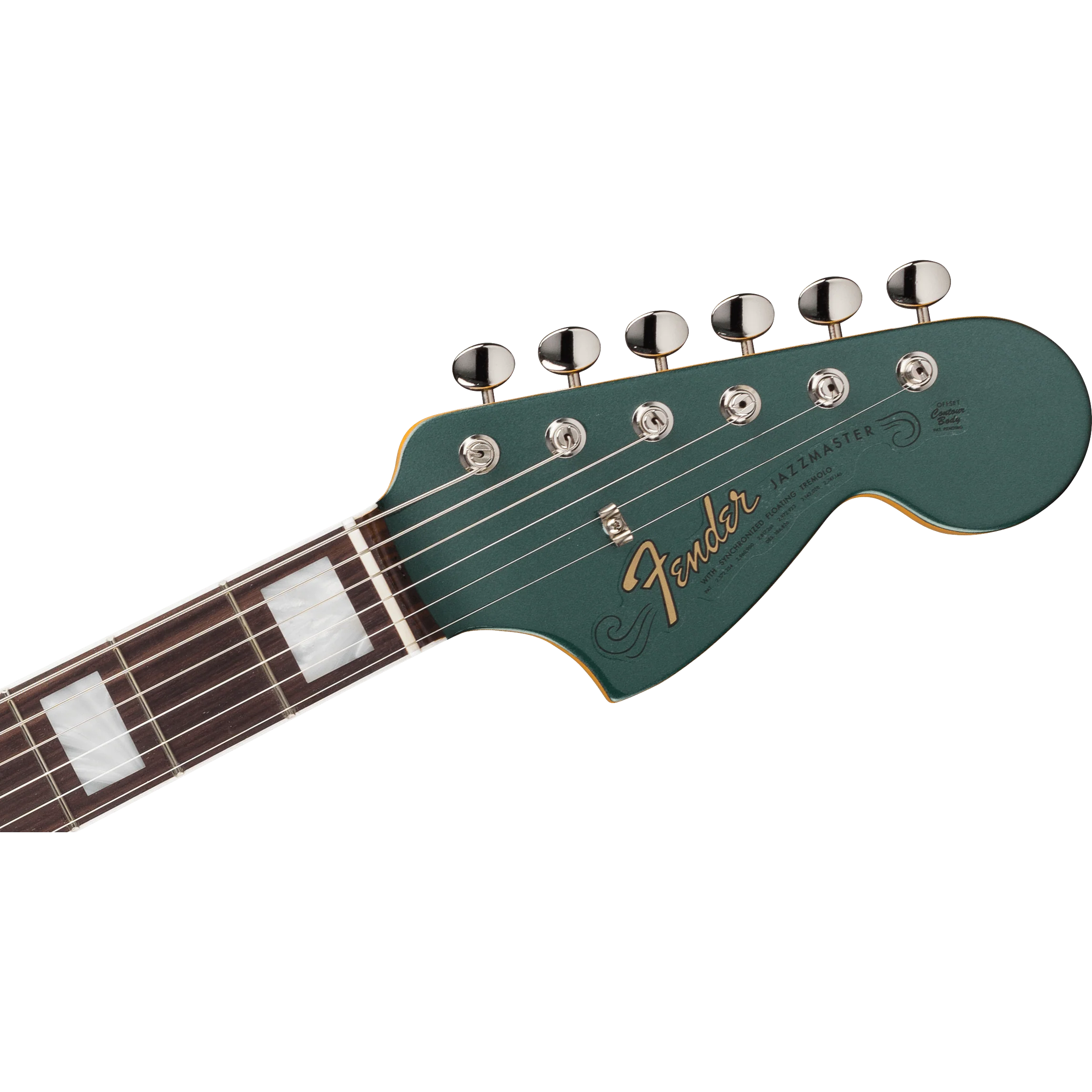 Fender - American Vintage II 1966 Jazzmaster® - Rosewood Fingerboard - Sherwood Green Metallic - 011-0340-846 - Image 4