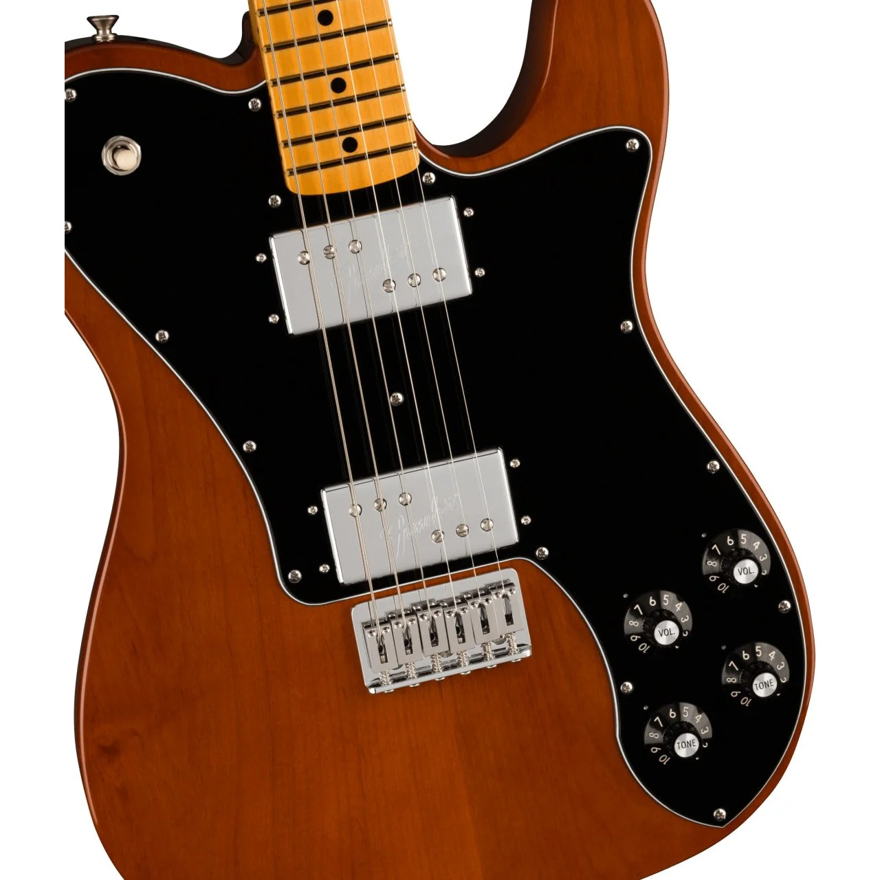 Fender - American Vintage II 1975 Telecaster® Deluxe - Maple Fingerboard - Mocha  - 011-0332-829 - Image 3