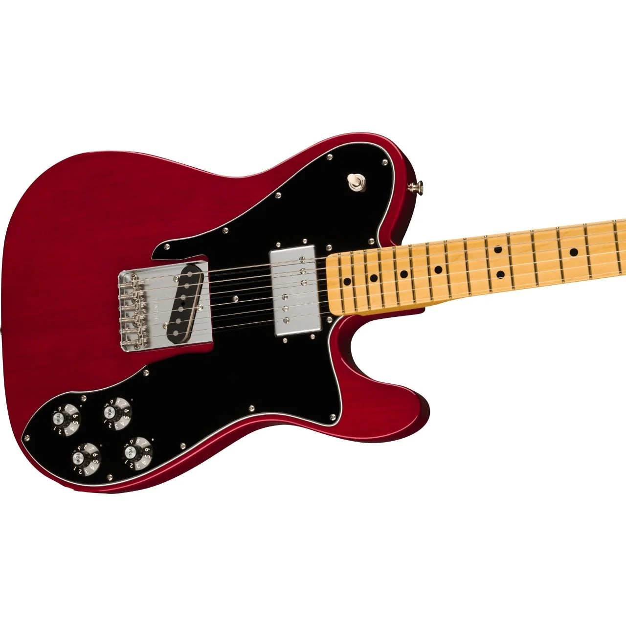 Fender - American Vintage II 1977 Telecaster® Custom - Maple Fingerboard - Wine  - 011-0442-815 - Image 2