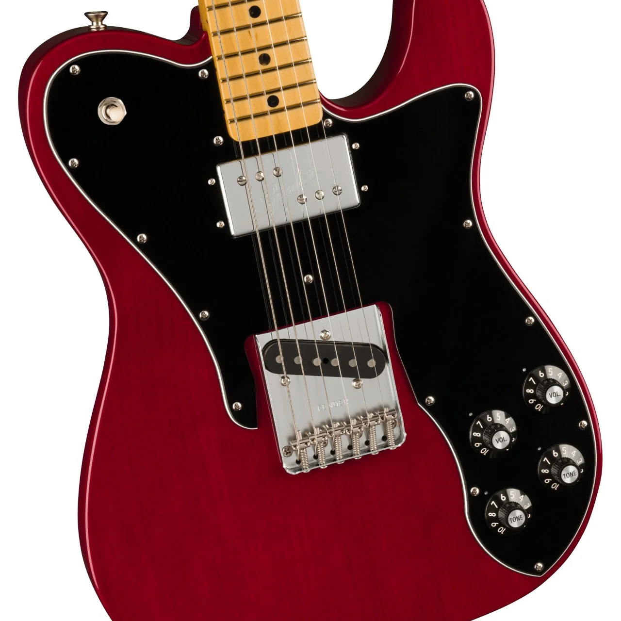 Fender - American Vintage II 1977 Telecaster® Custom - Maple Fingerboard - Wine  - 011-0442-815 - Image 3