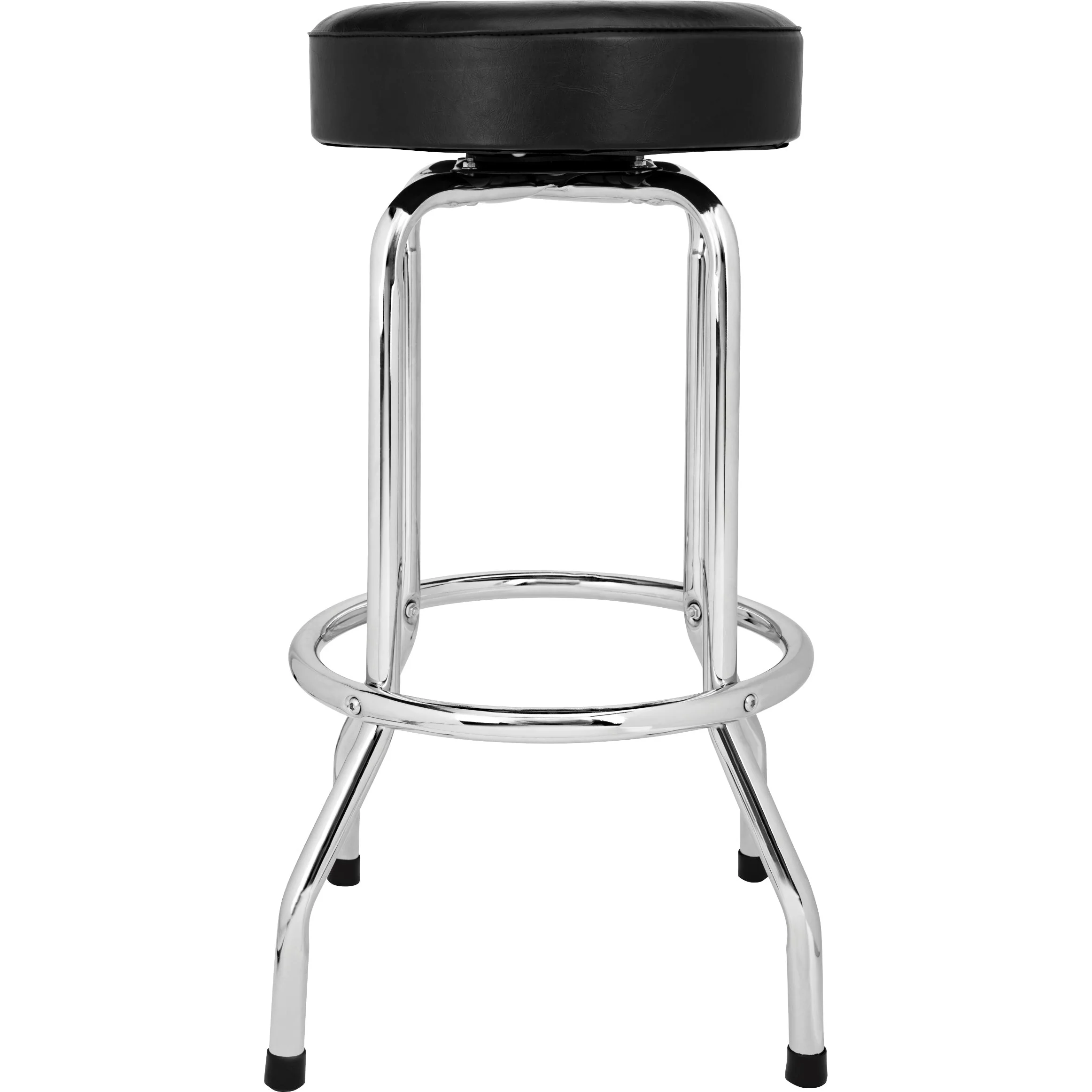 Fender - Fender® Custom Shop Chevron Logo Barstool - Black/Chrome - 30" 919-2022-006 - Image 3