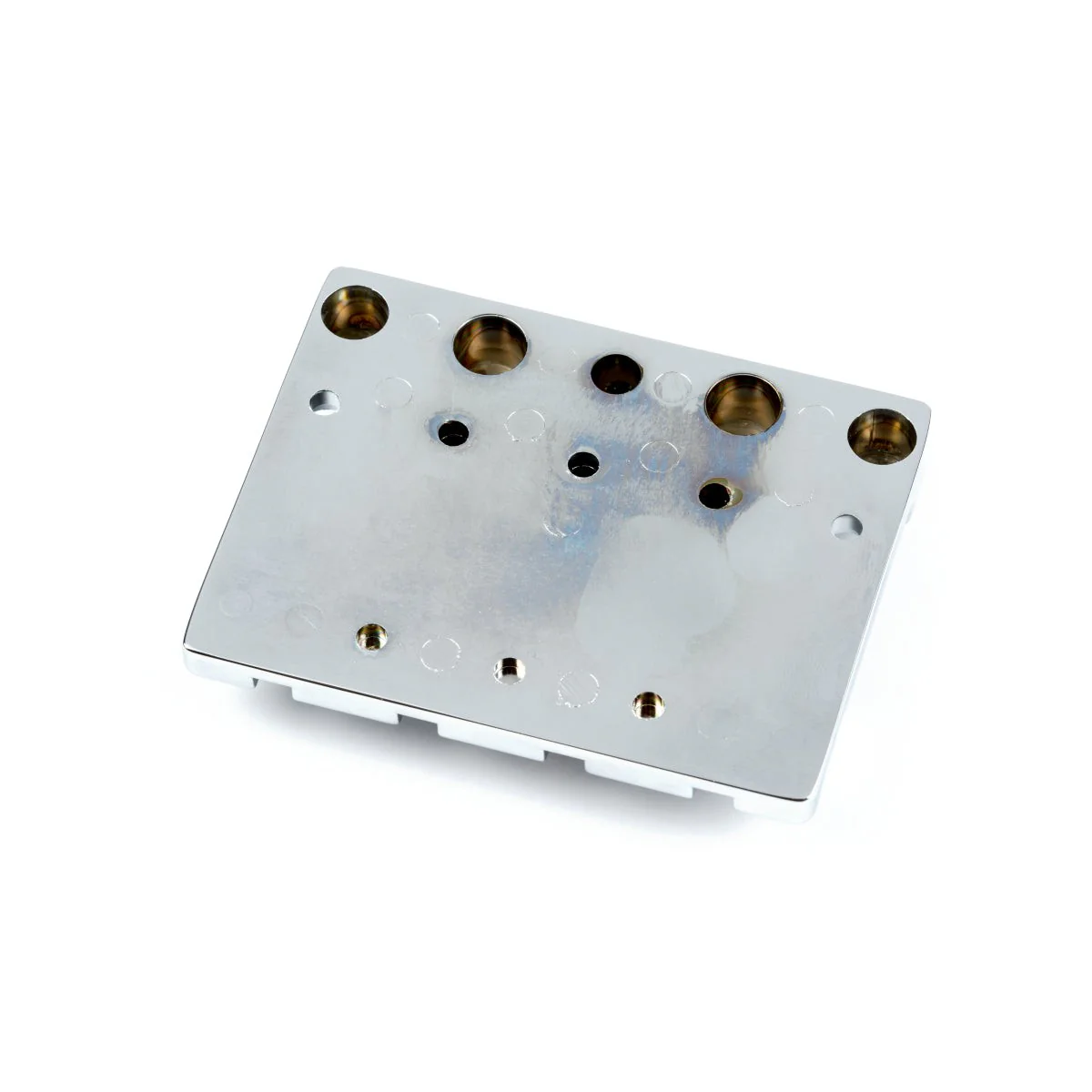 Fender - Fender® HiMass™ 4-String Bass Bridge Assembly-Chrome – 0994408000 - Image 3