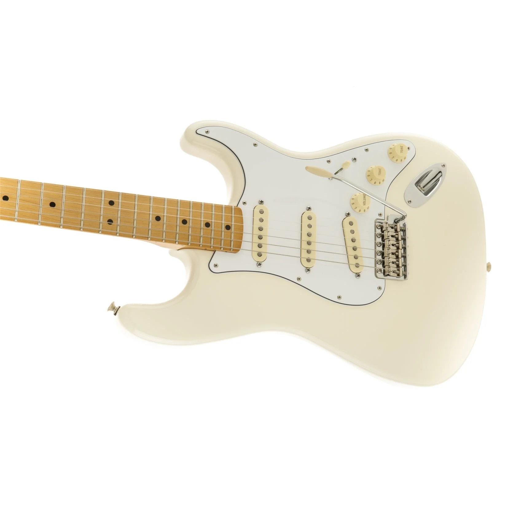 Fender - Jimi Hendrix Stratocaster® Maple Fingerboard Olympic White  014-5802-305 - Image 3