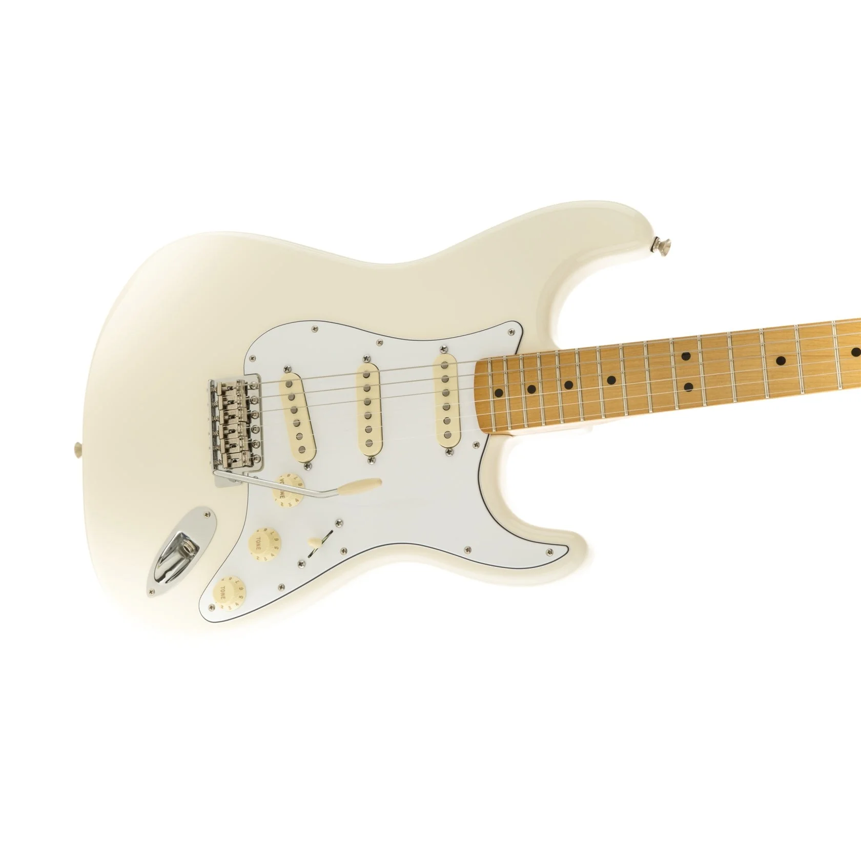 Fender - Jimi Hendrix Stratocaster® Maple Fingerboard Olympic White  014-5802-305 - Image 4