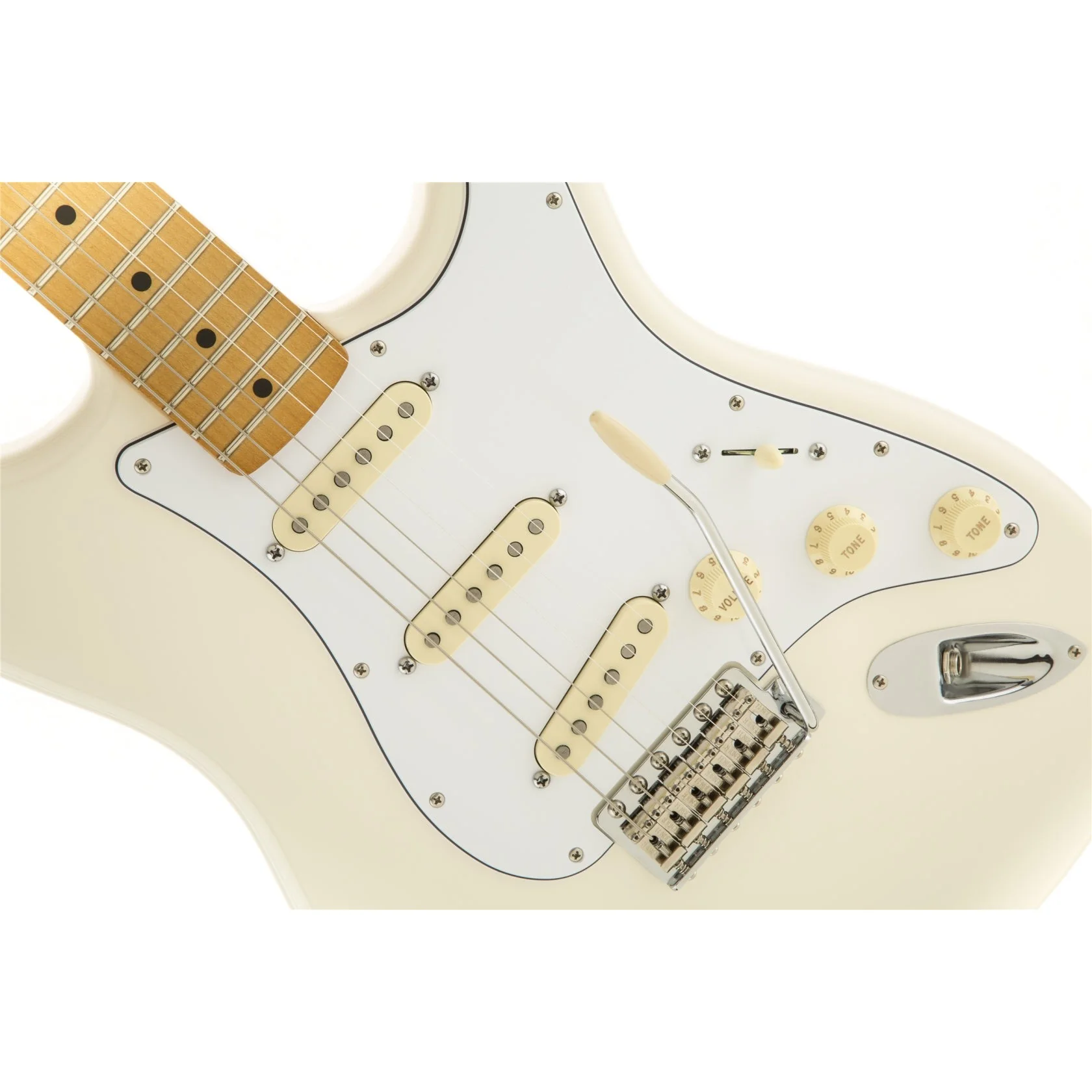Fender - Jimi Hendrix Stratocaster® Maple Fingerboard Olympic White  014-5802-305 - Image 5