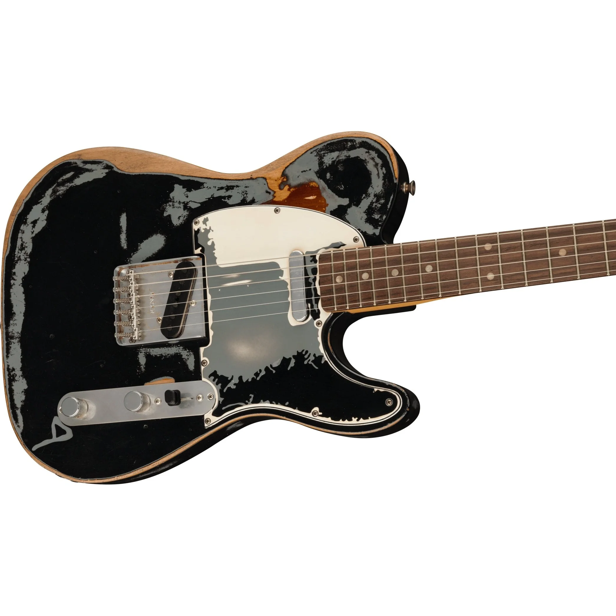 Fender - Joe Strummer Telecaster® - Rosewood Fingerboard - Black  - 014-3900-796 - Image 3