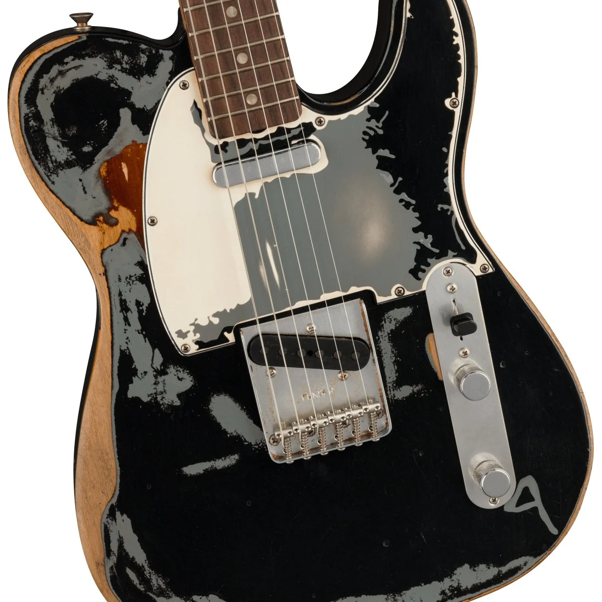 Fender - Joe Strummer Telecaster® - Rosewood Fingerboard - Black  - 014-3900-796 - Image 4