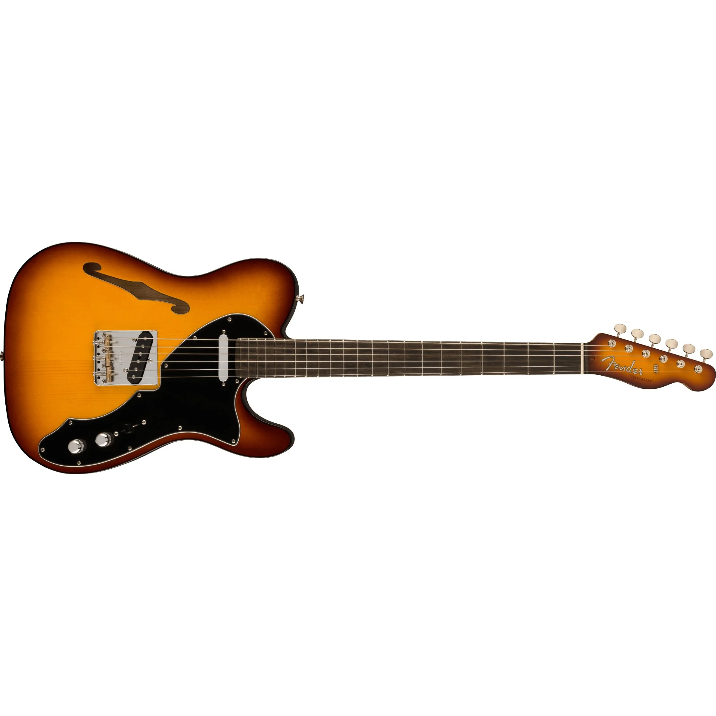 Fender - Limited Edition Suona TelecasterĀ® Thinline - Ebony Fingerboard - Violin Burst 017-0281-830