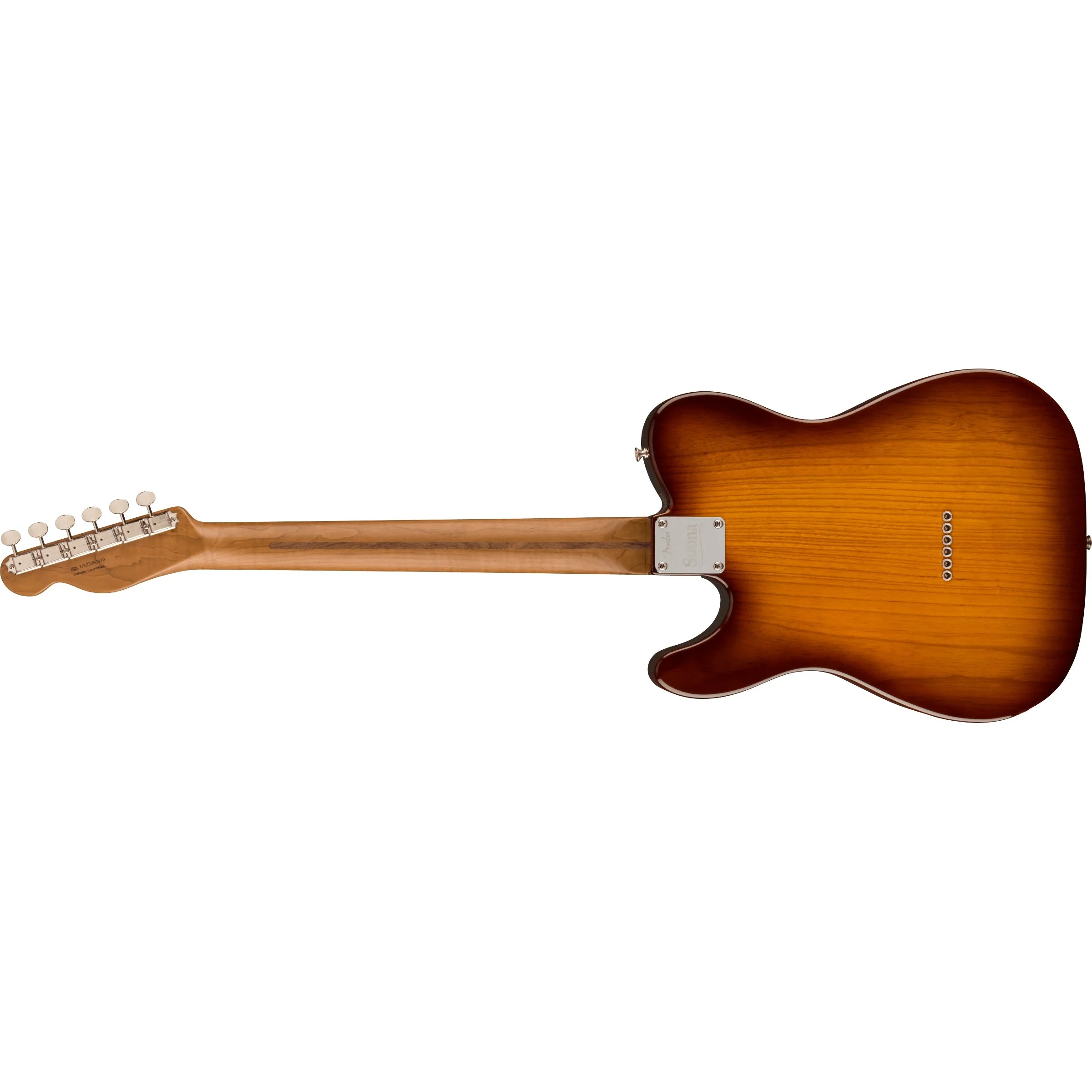 Fender - Limited Edition Suona TelecasterĀ® Thinline - Ebony Fingerboard - Violin Burst 017-0281-830 - Image 2