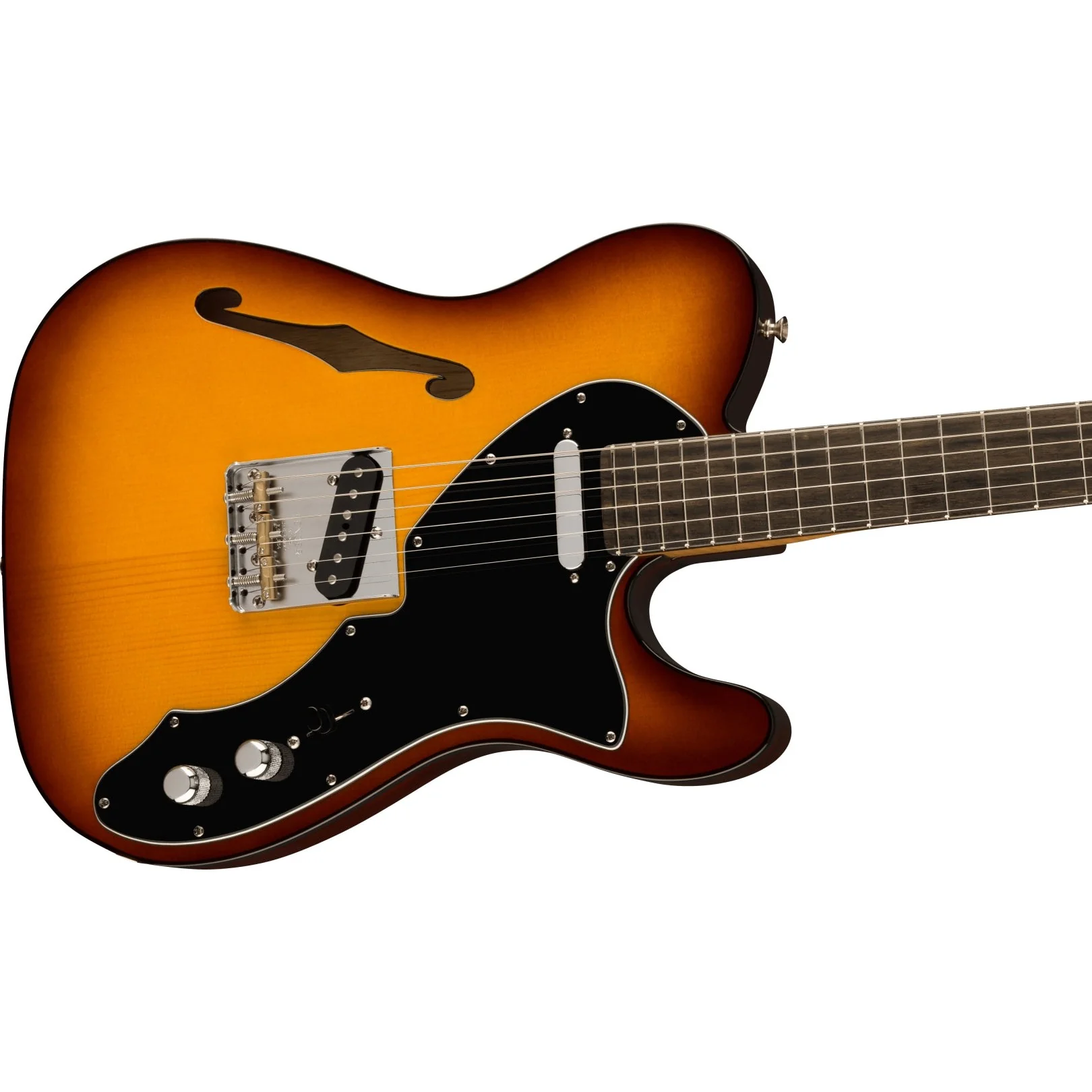 Fender - Limited Edition Suona TelecasterĀ® Thinline - Ebony Fingerboard - Violin Burst 017-0281-830 - Image 3