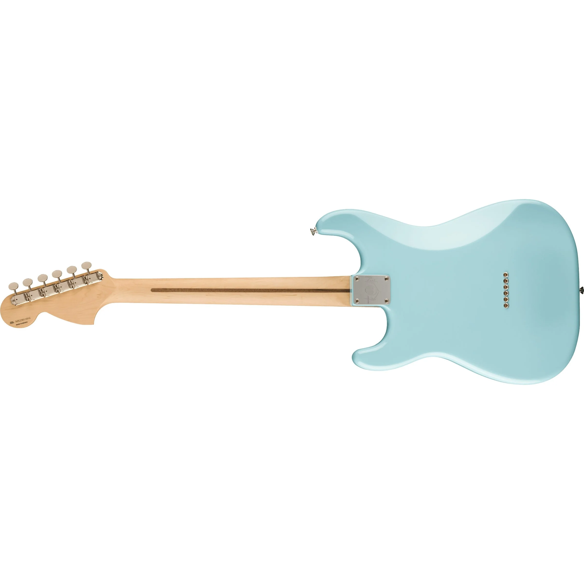 Fender - Limited Edition Tom DeLonge StratocasterĀ® - Rosewood Fingerboard - Daphne Blue 014-8020-304 - Image 2