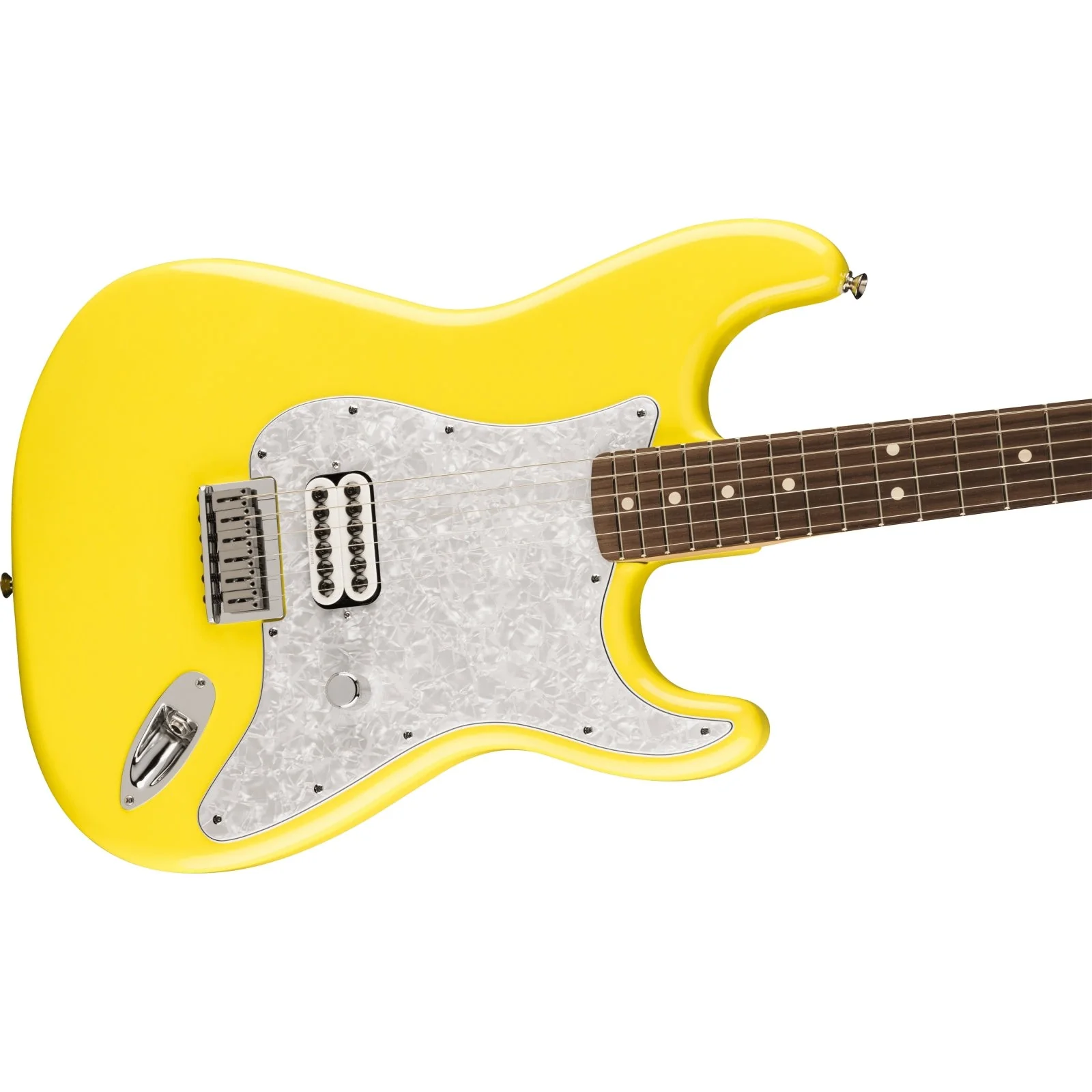 Fender - Limited Edition Tom DeLonge Stratocaster® - Rosewood Fingerboard - Graffiti Yellow 014-8020-363 - Image 3