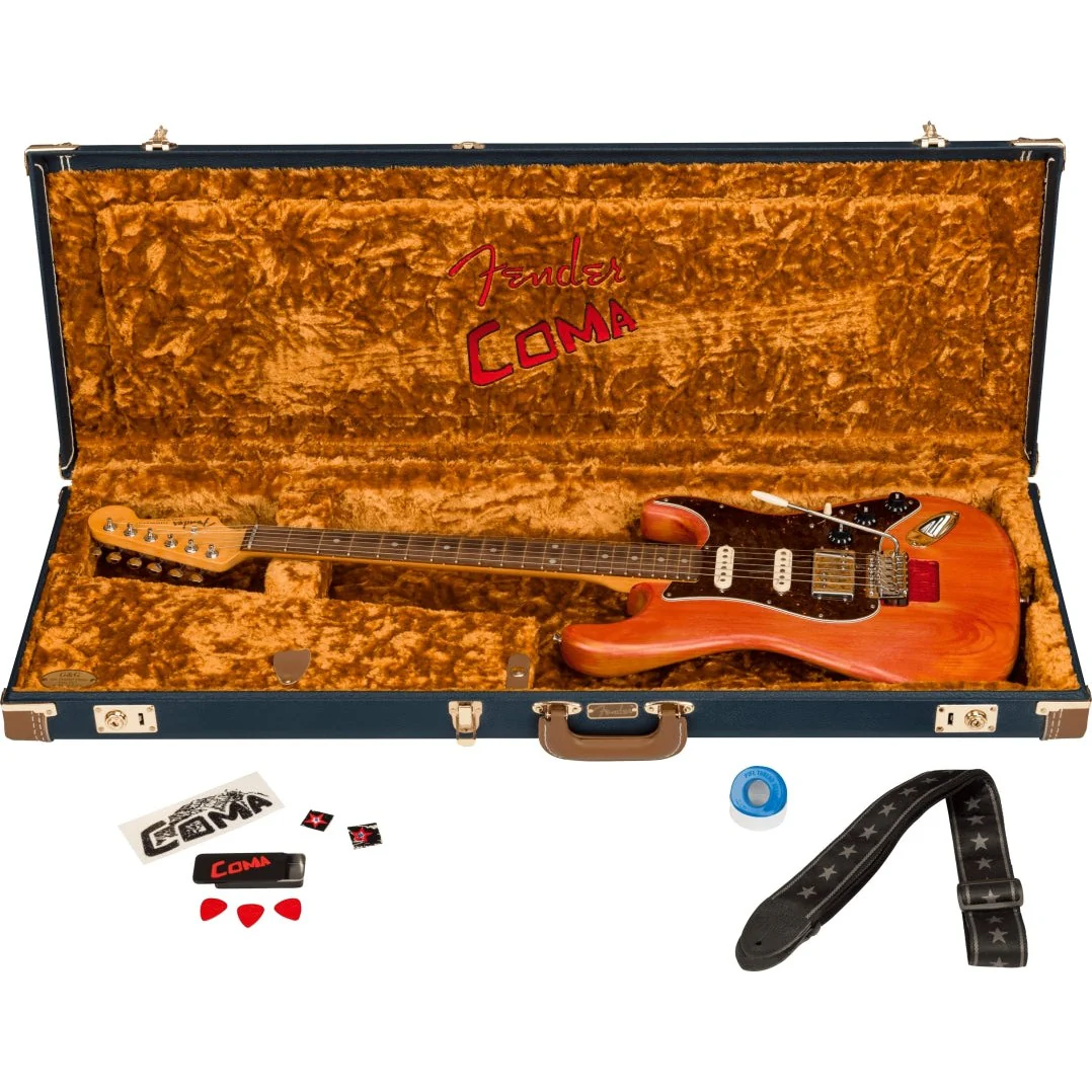Fender - Michael Landau Coma StratocasterĀ® - Rosewood Fingerboard - Coma Red 011-5610-839 - Image 4