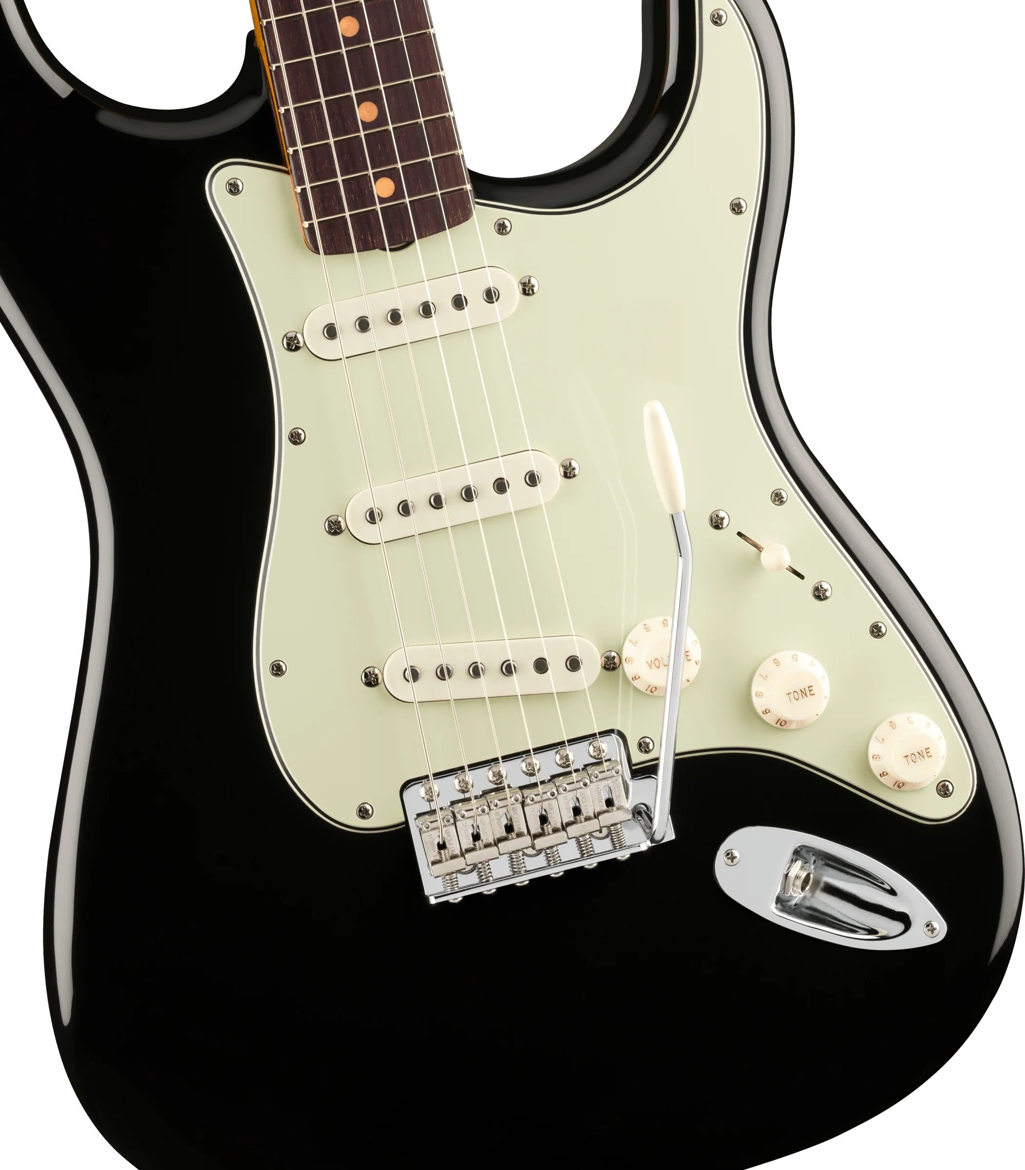 Fender - Vintera® III Early '60s Stratocaster® - Rosewood Fingerboard - Black - 014-9160-306 - Image 3