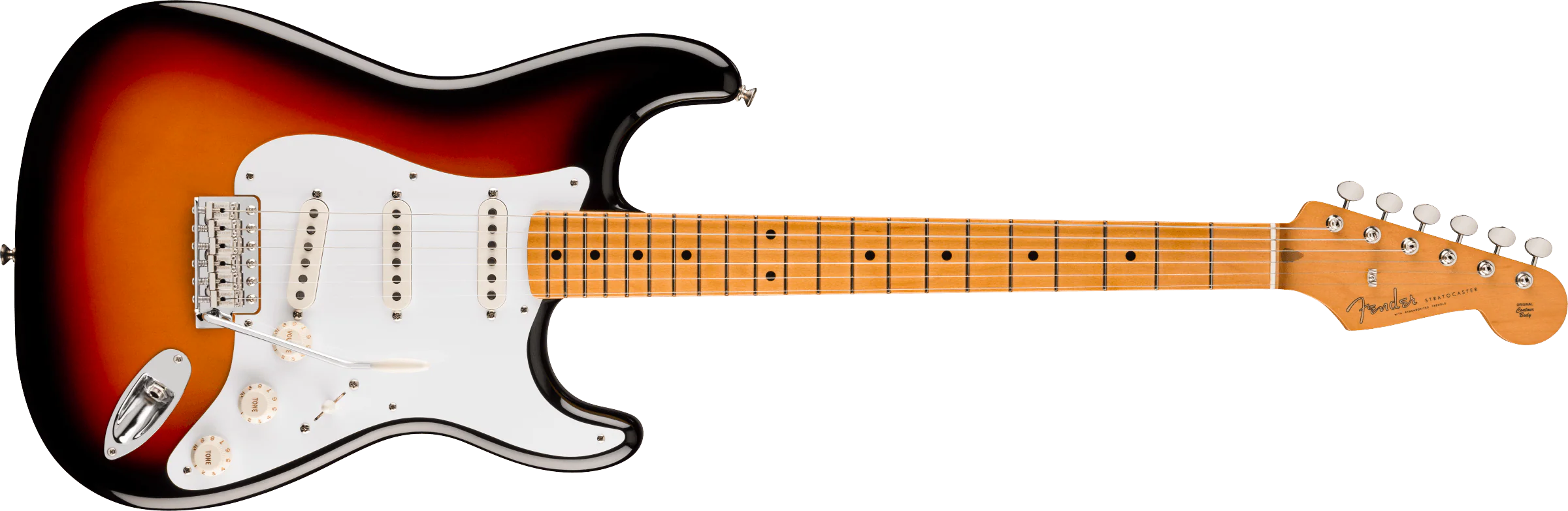 Fender - VinteraĀ® III Late '50s StratocasterĀ® - Maple Fingerboard - 3-Color Sunburst - 014-9142-300