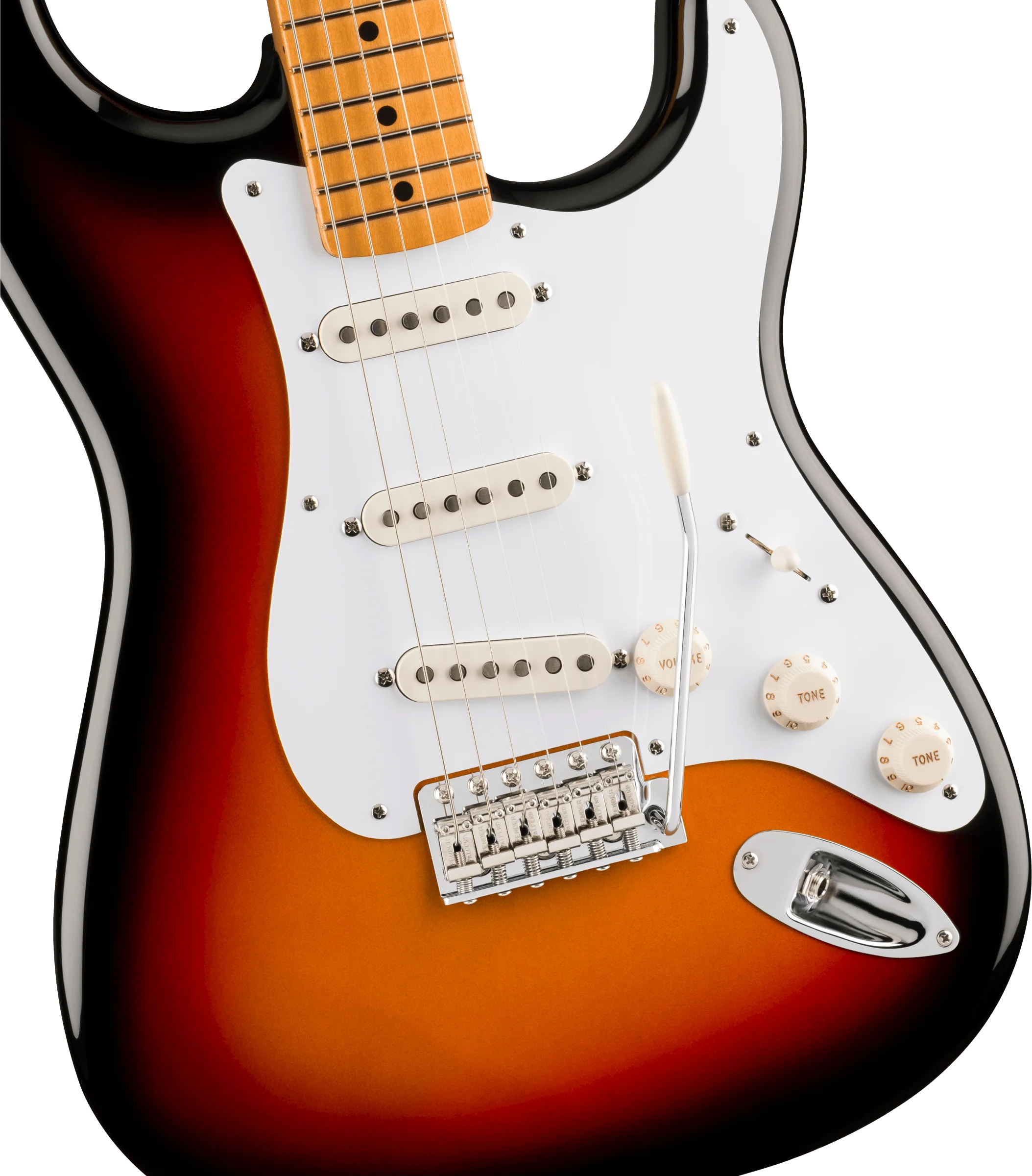 Fender - VinteraĀ® III Late '50s StratocasterĀ® - Maple Fingerboard - 3-Color Sunburst - 014-9142-300 - Image 3