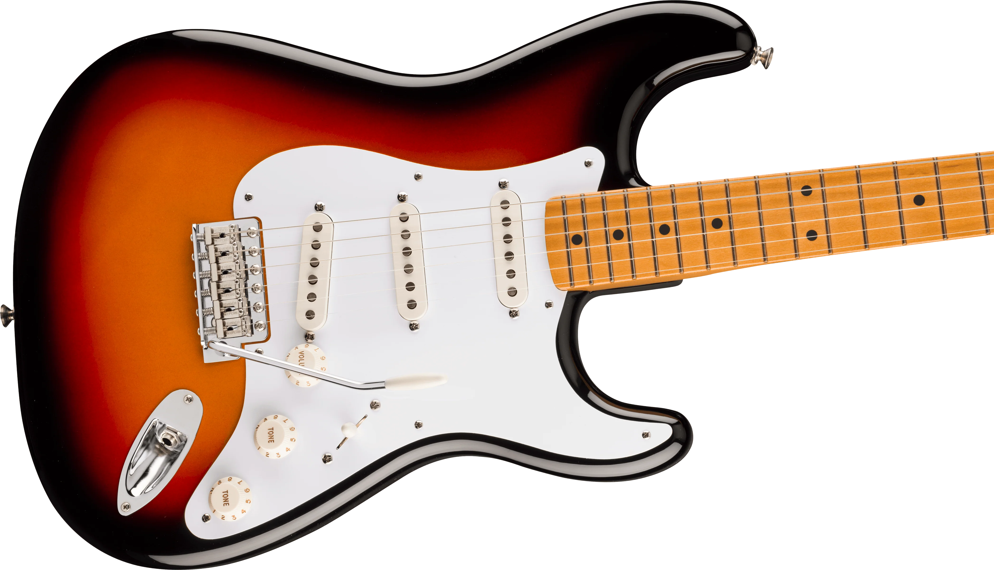 Fender - VinteraĀ® III Late '50s StratocasterĀ® - Maple Fingerboard - 3-Color Sunburst - 014-9142-300 - Image 4
