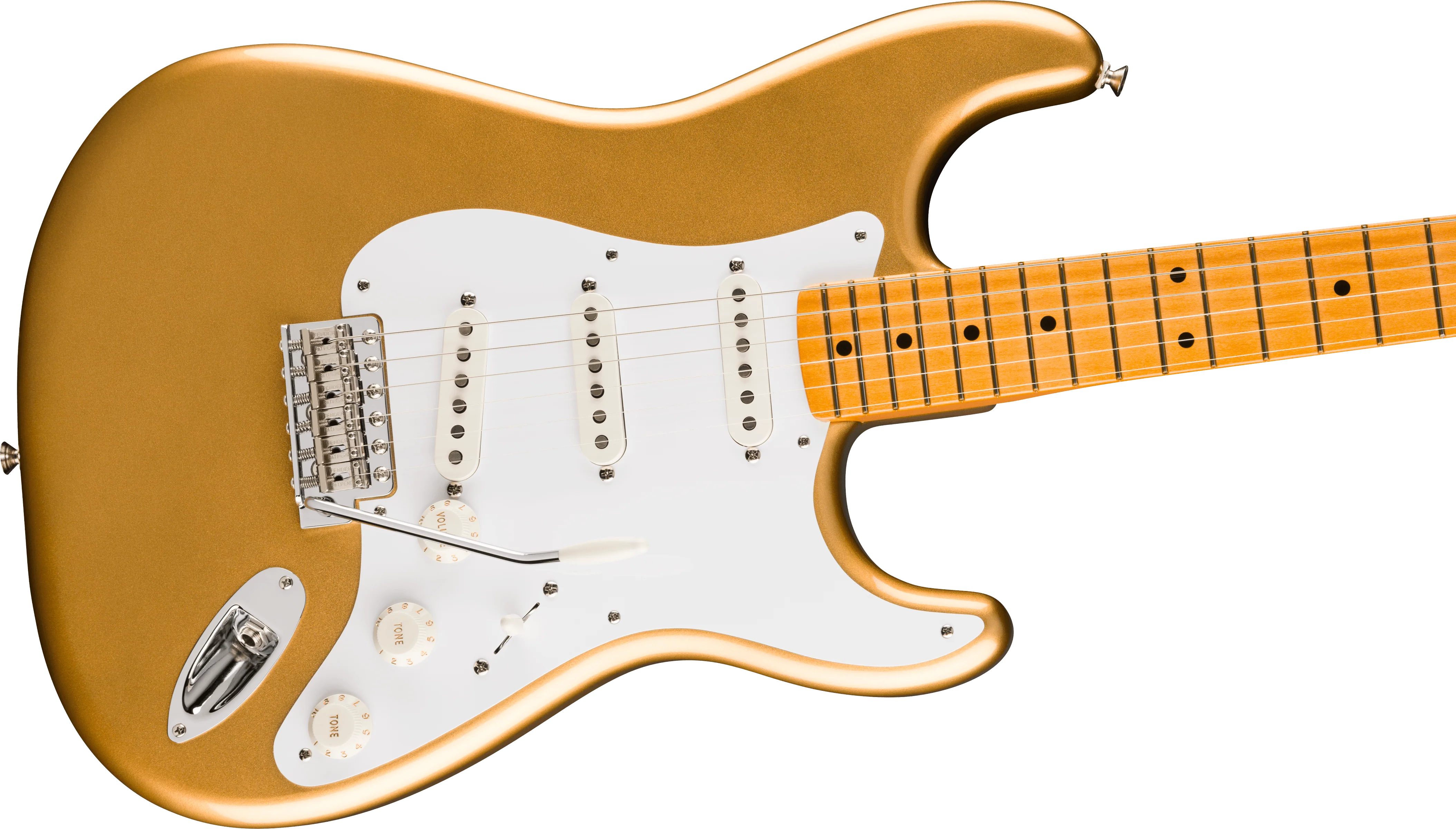 Fender - VinteraĀ® III Late '50s StratocasterĀ® - Maple Fingerboard - Aztec Gold - 014-9142-378 - Image 4
