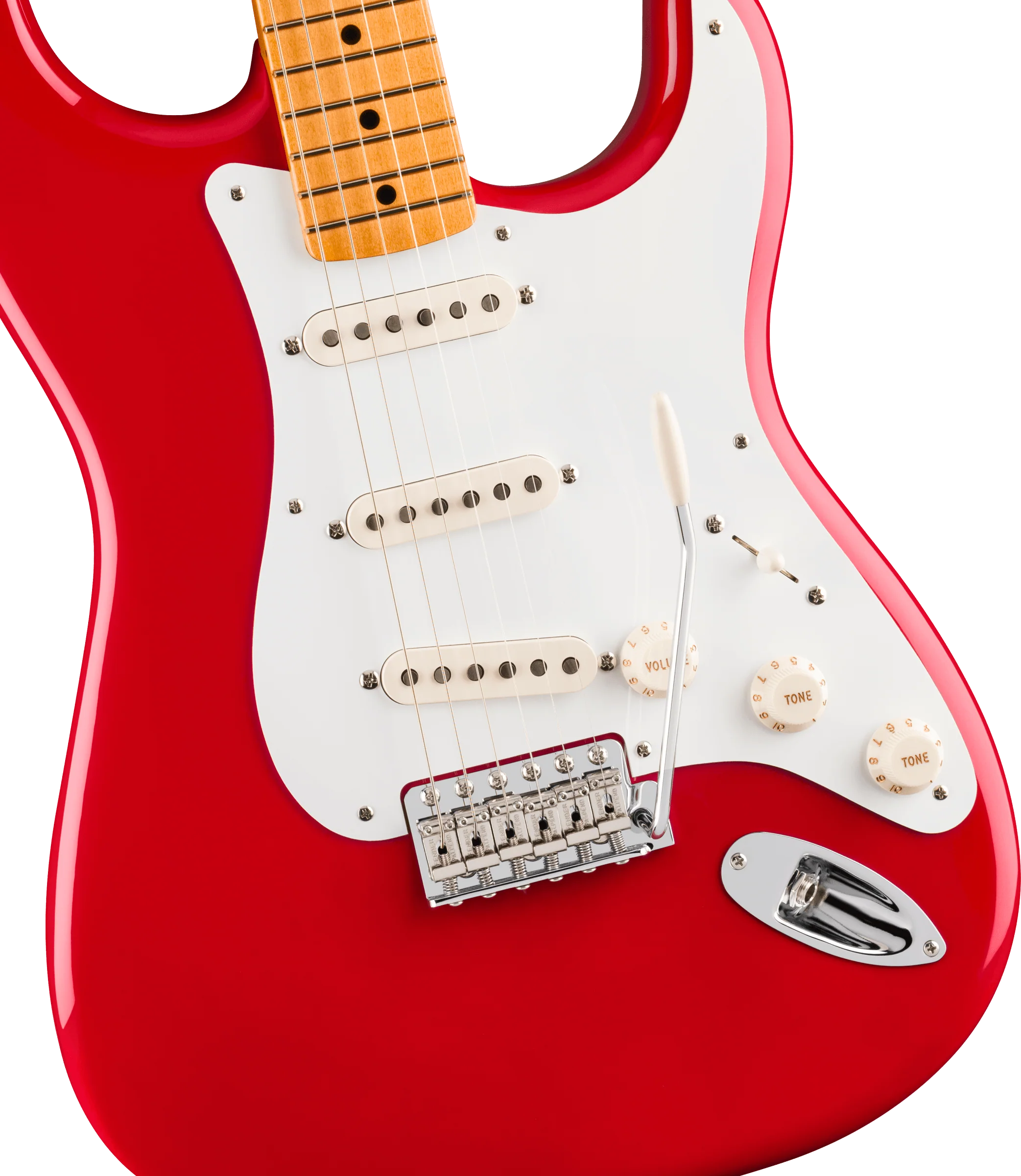 Fender - VinteraĀ® III Late '50s StratocasterĀ® - Maple Fingerboard - Dakota Red - 014-9142-354 - Image 3