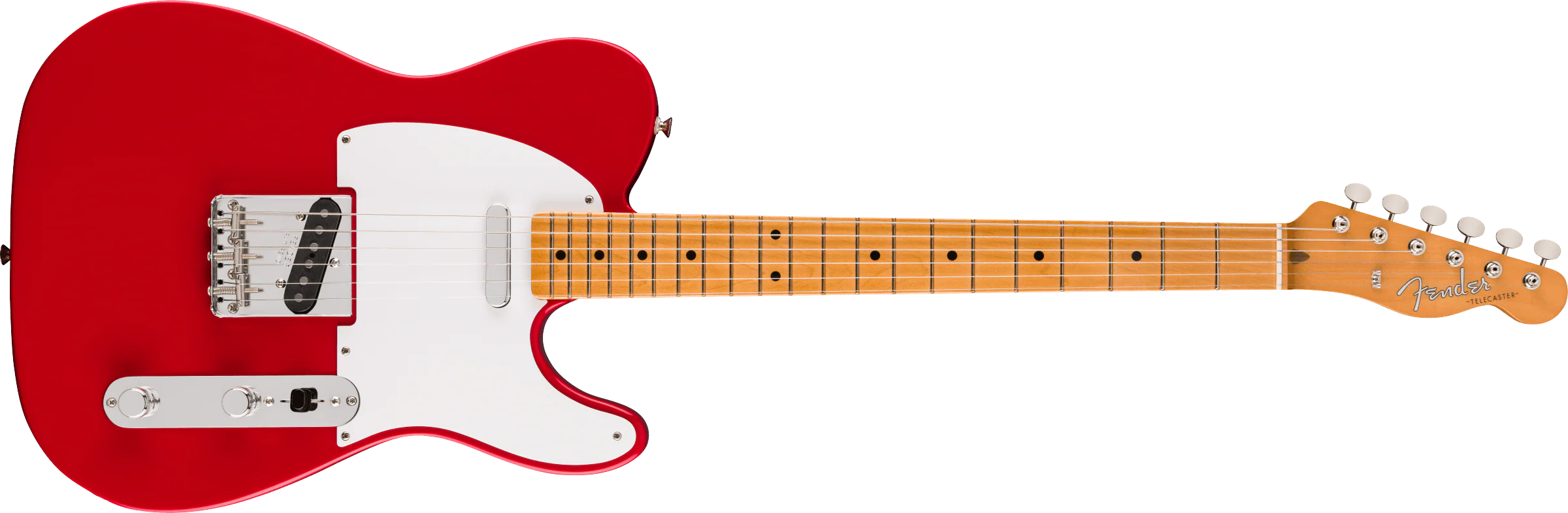 Fender - VinteraĀ® III Late '50s TelecasterĀ® - Maple Fingerboard - Dakota Red - 014-9192-354