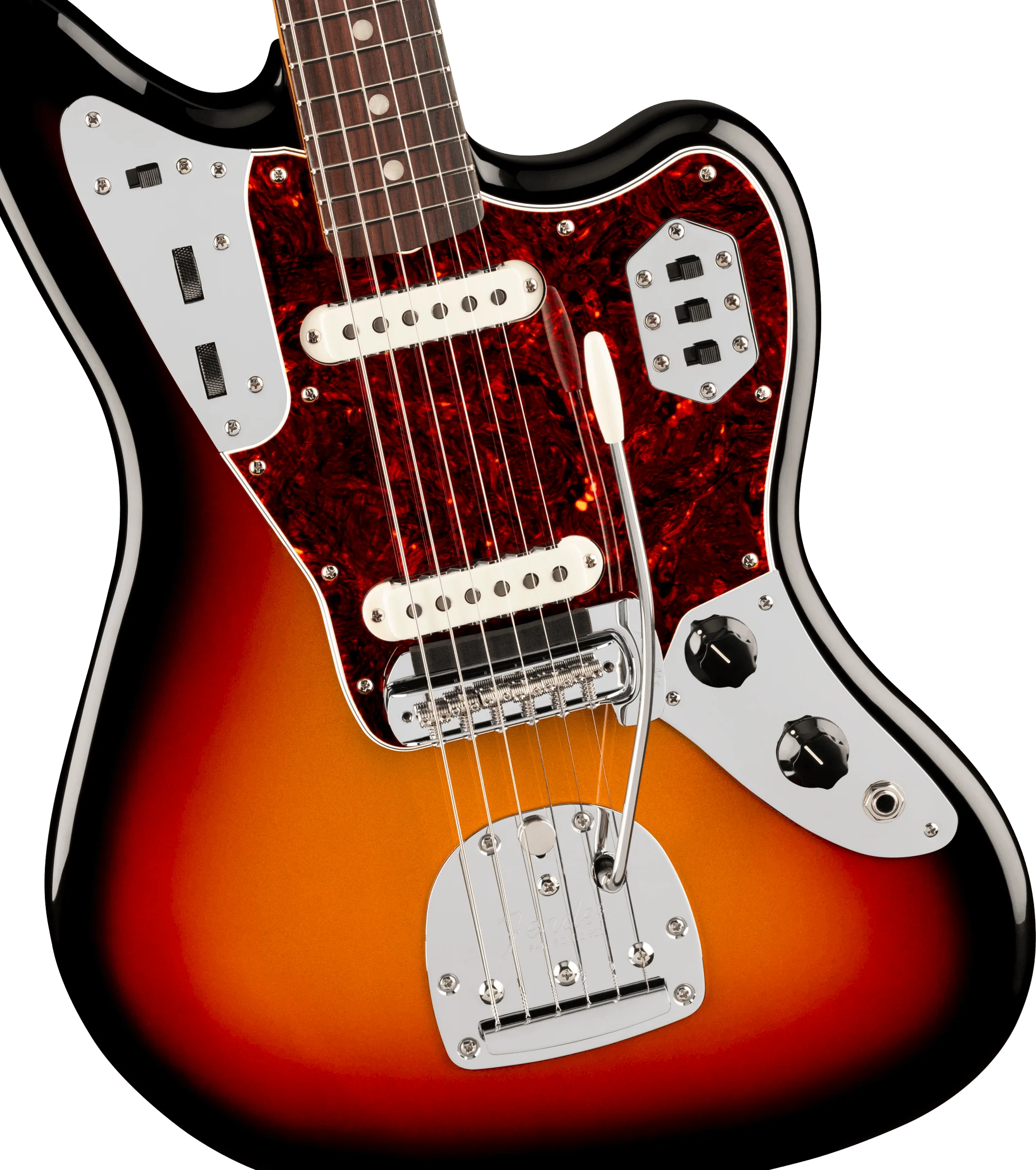 Fender - Vintera® III Mid '60s Jaguar® - Rosewood Fingerboard - 3-Color Sunburst - 014-9340-300 - Image 3