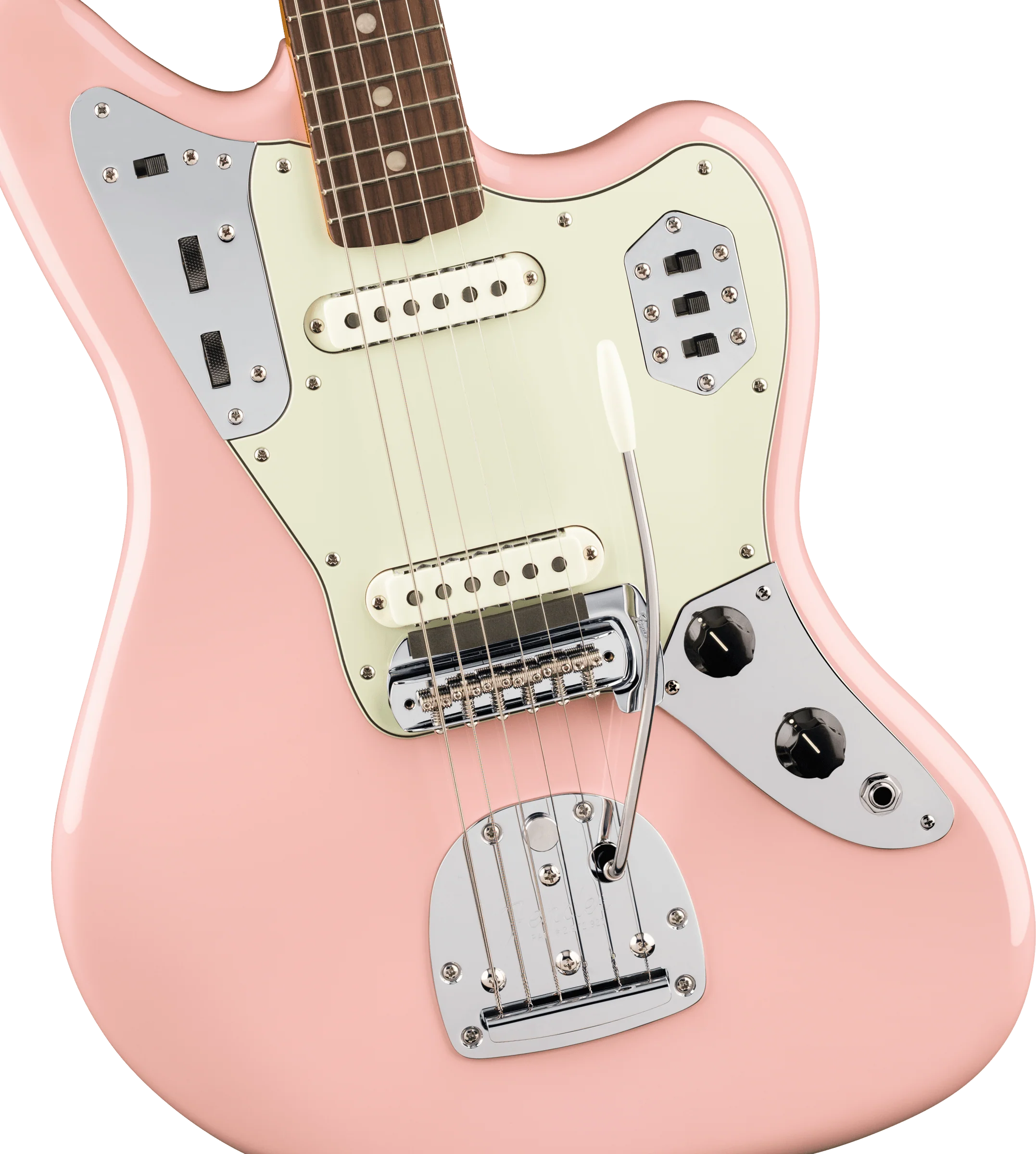 Fender - VinteraĀ® III Mid '60s JaguarĀ® - Rosewood Fingerboard - Shell Pink - 014-9340-356 - Image 3