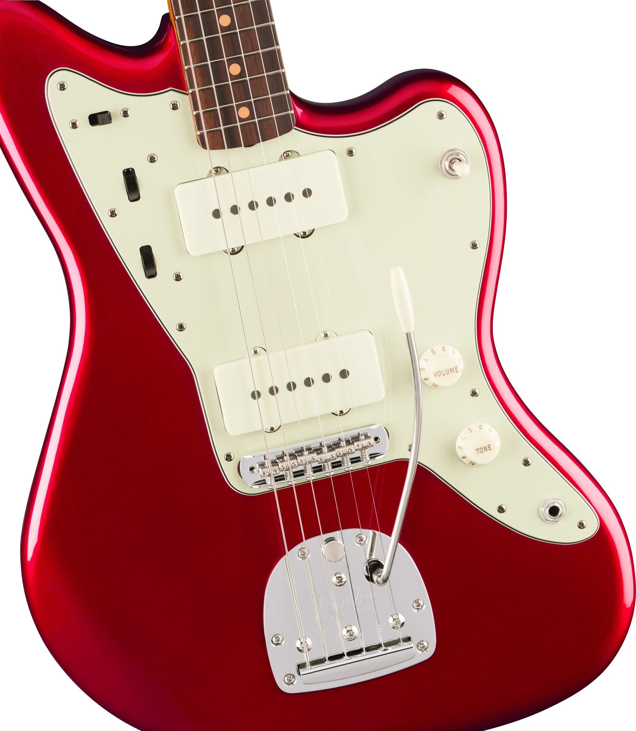 Fender - VinteraĀ® III Mid '60s JazzmasterĀ® - Rosewood Fingerboard - Candy Apple Red - 014-9290-309 - Image 3