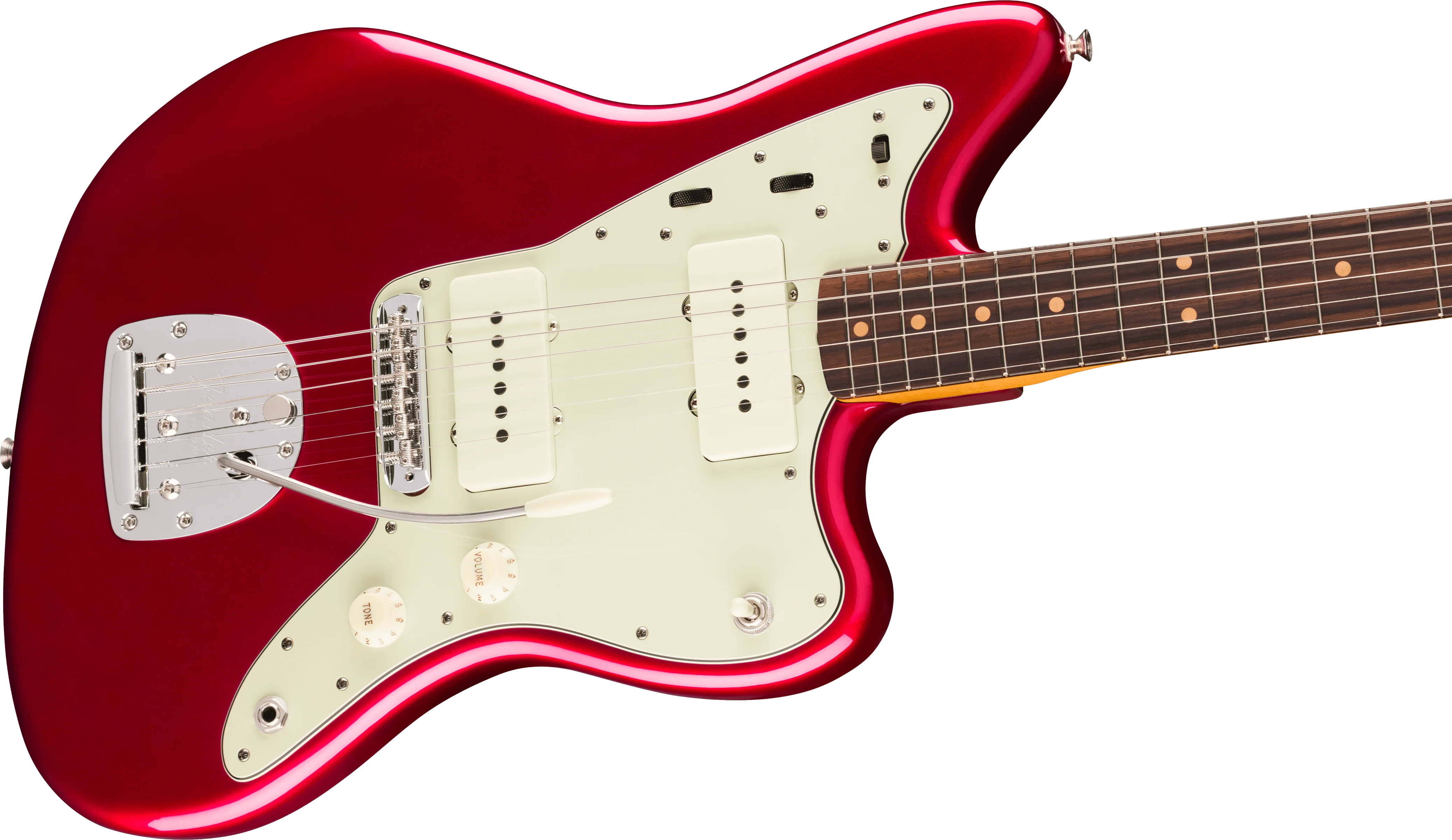 Fender - VinteraĀ® III Mid '60s JazzmasterĀ® - Rosewood Fingerboard - Candy Apple Red - 014-9290-309 - Image 4
