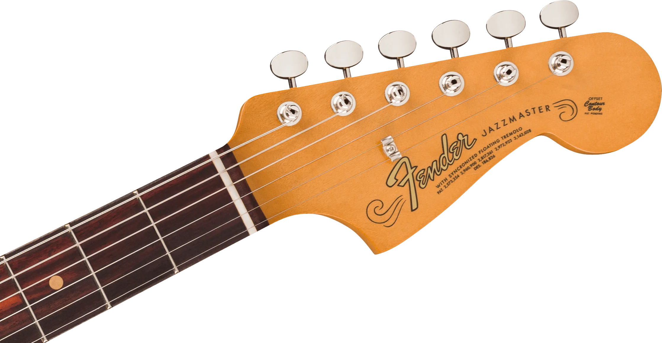 Fender - VinteraĀ® III Mid '60s JazzmasterĀ® - Rosewood Fingerboard - Olympic White - 014-9290-305 - Image 5