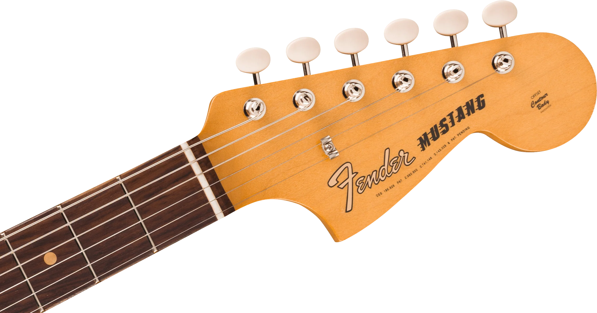 Fender - Vintera® III Mid '60s Mustang® - Rosewood Fingerboard - Olympic White - 014-9350-305 - Image 5