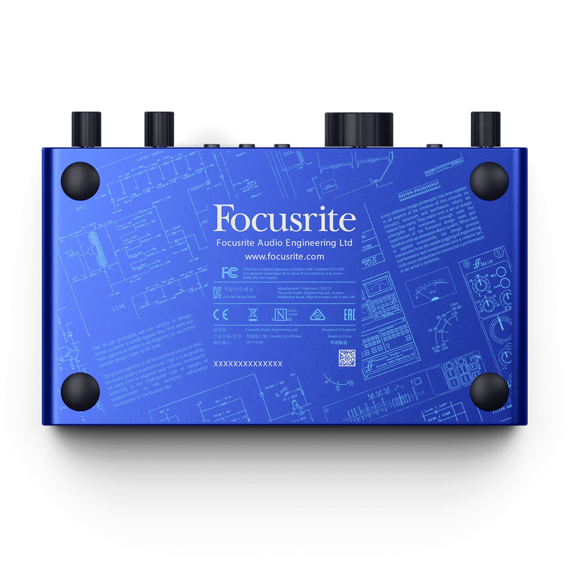 Focusrite - Scarlett 2i2 Anniversary Edition [4th Gen] - ISA Blue - Image 7