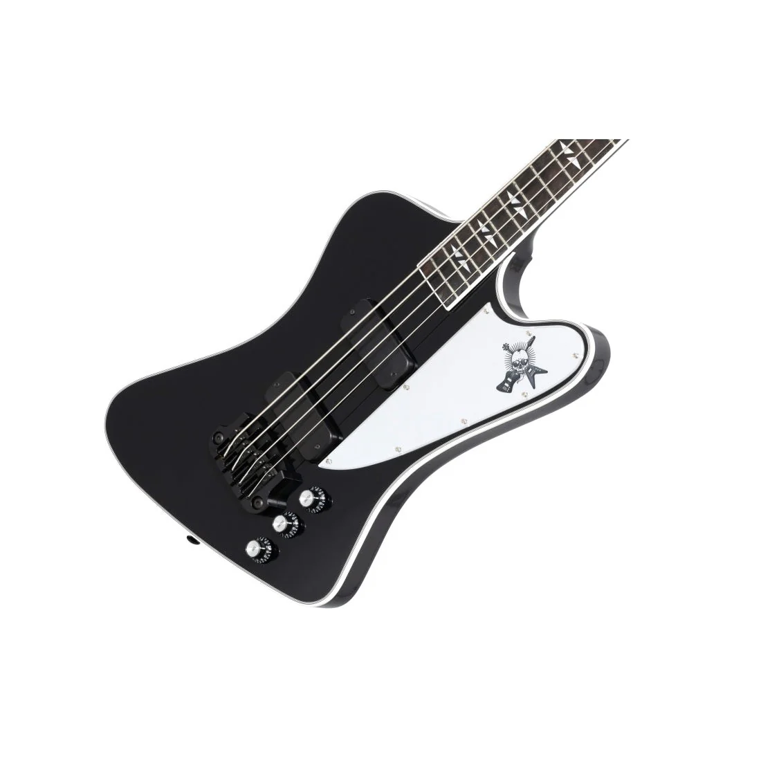 Gibson - Gene Simmons G2 Thunderbird Bass - Silver - BAT4GSM00EBBC - Image 2