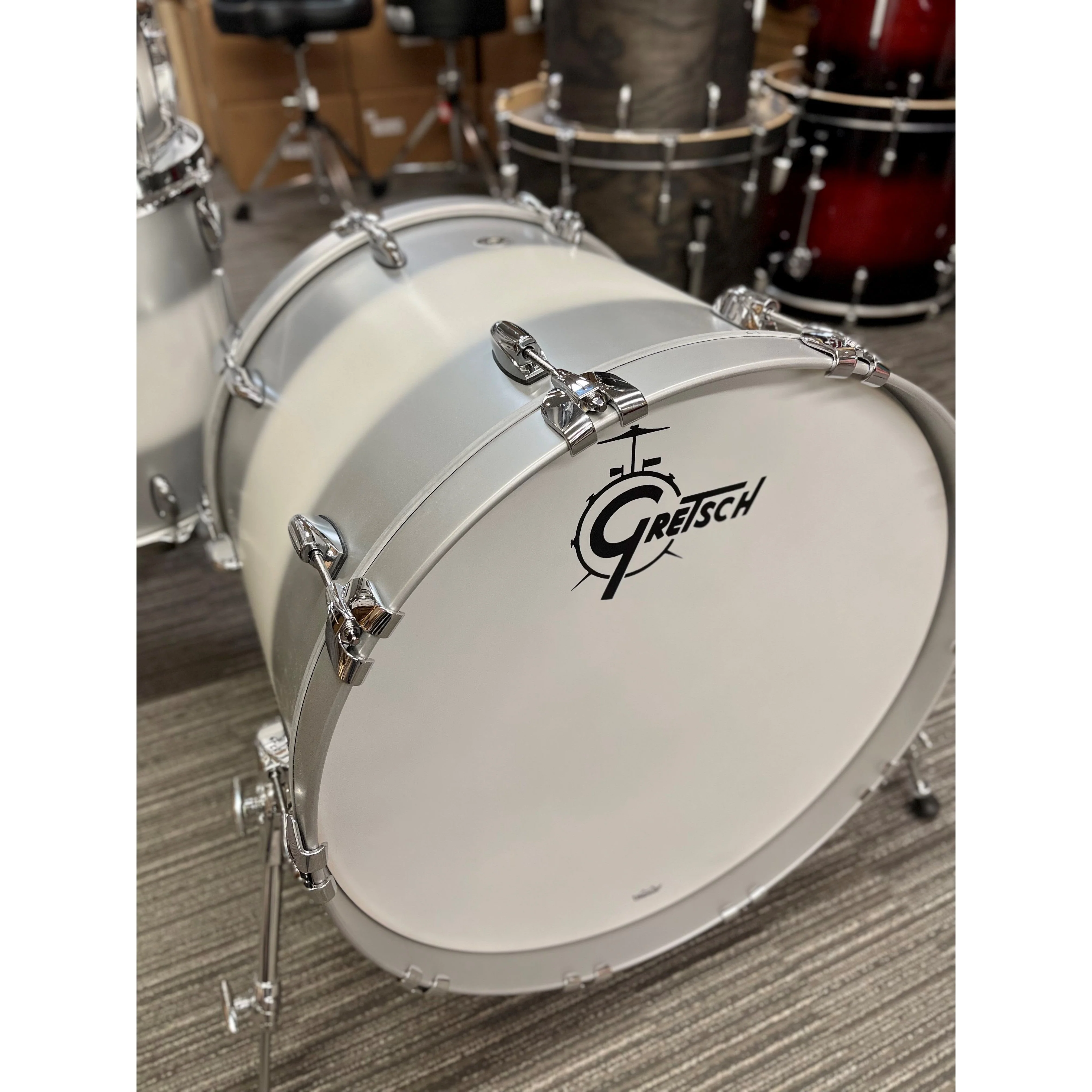 Gretsch - Brooklyn 5-Piece Shell Kit Silver Mist Duco - Image 4