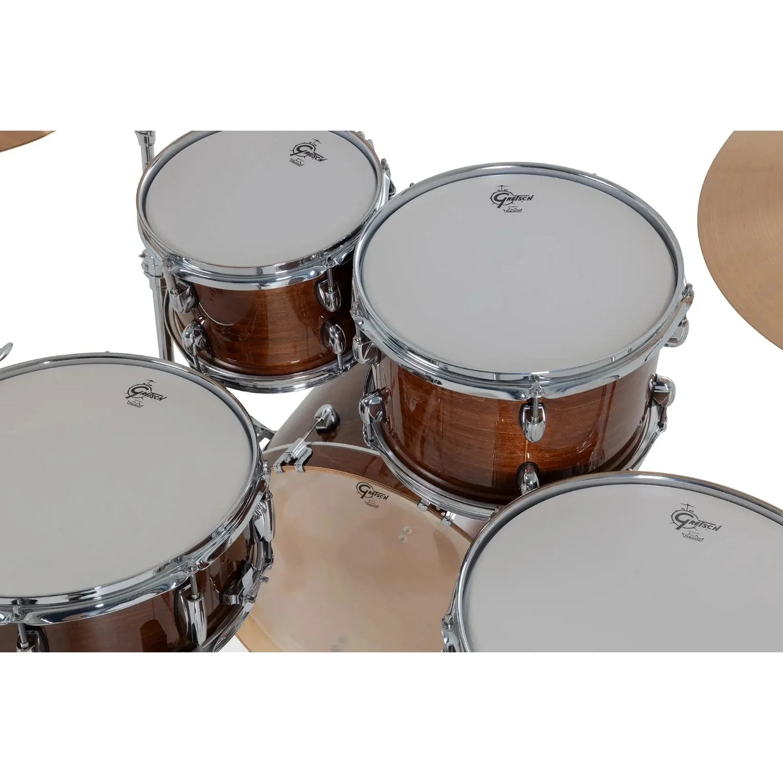 Gretsch - Catalina Maple CM2 5-Piece Drum Shell Pack - Walnut Glaze - CM2-E605-WG - Image 8
