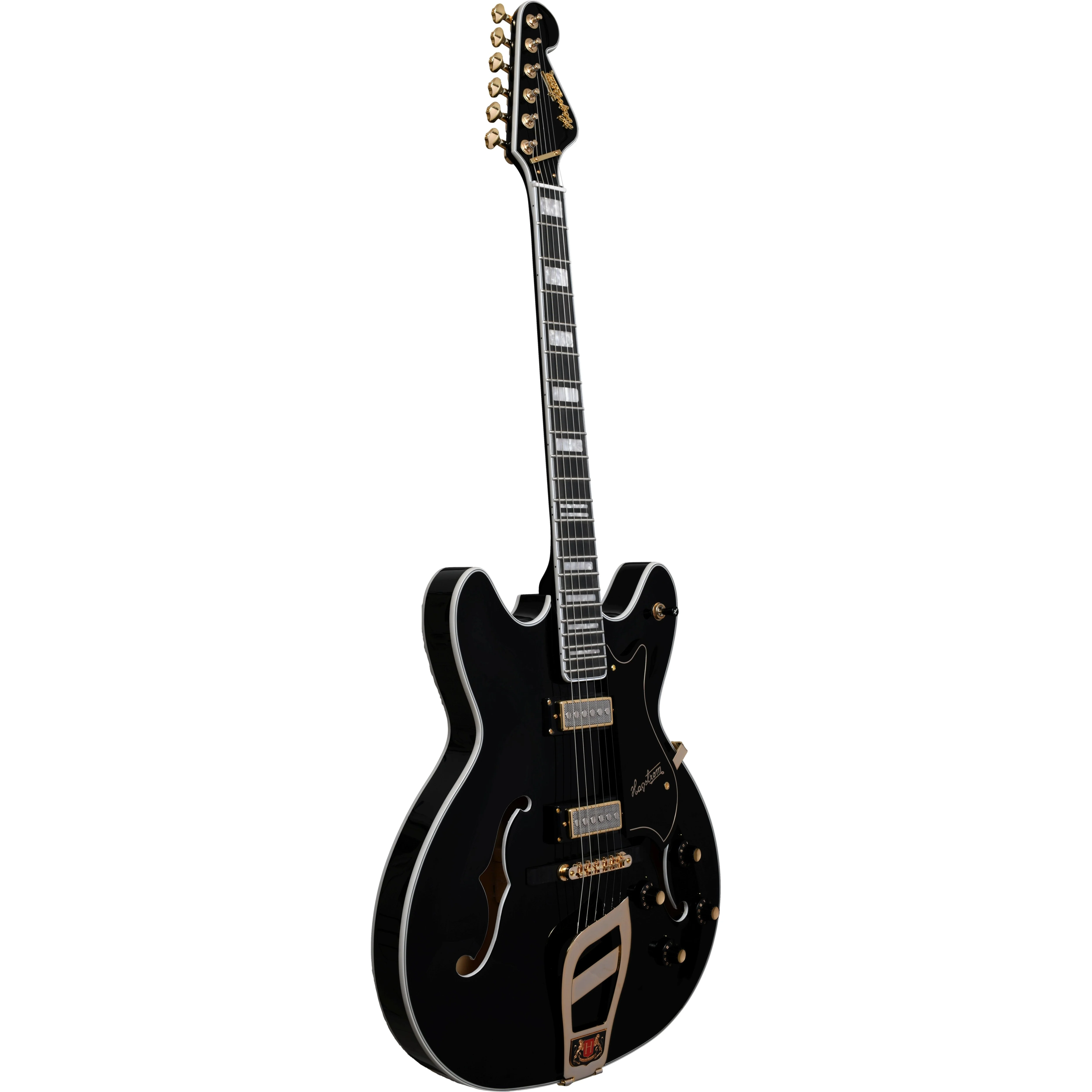 Hagstrom - 67’ Viking II Electric Guitar - Black Gloss - Image 2