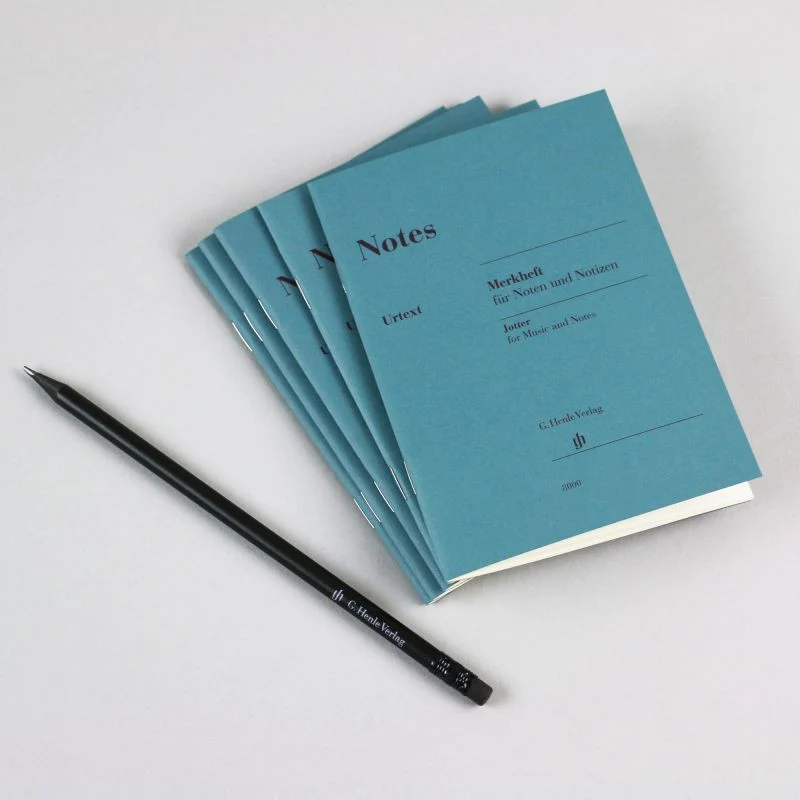 Henle Notes, Small - Jotter For Music & Notes (10.5 x 14.8 cm Pocket-Sized Manuscript Paper Booklet) - Image 7