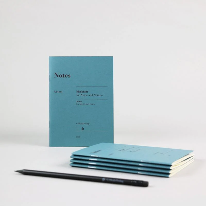 Henle Notes, Small - Jotter For Music & Notes (10.5 x 14.8 cm Pocket-Sized Manuscript Paper Booklet) - Image 8