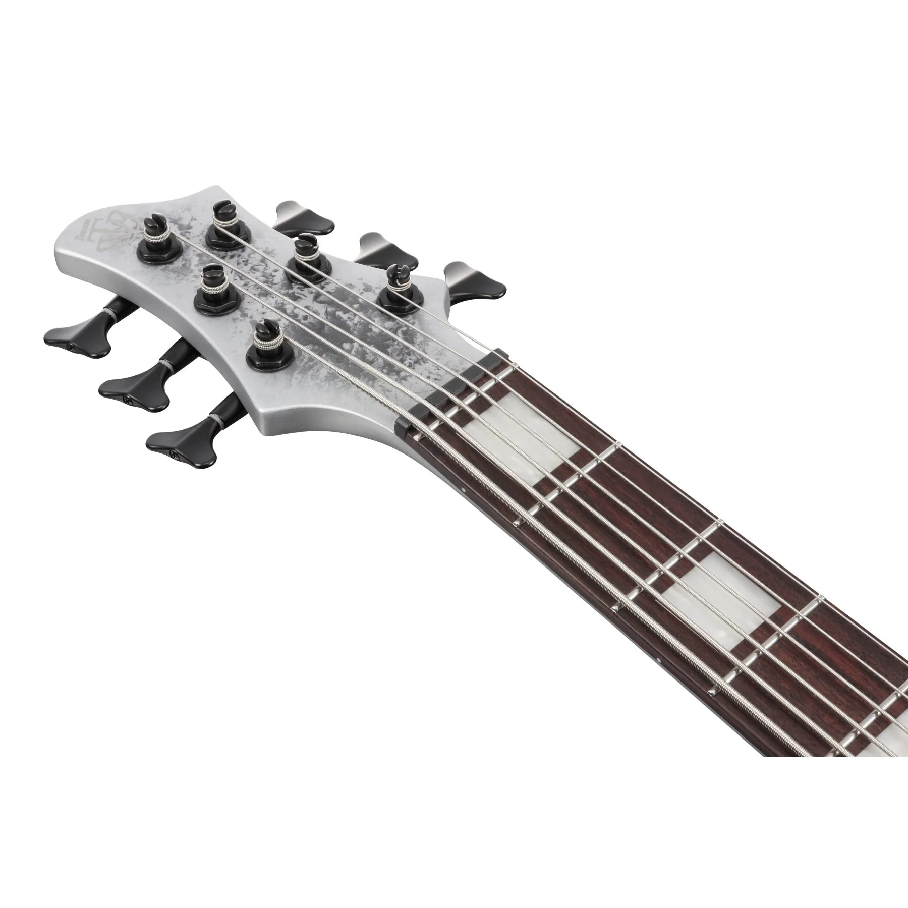 Ibanez - BTB Standard 6str Electric Bass - Silver Blizzard Matte - BTB25TH6SLM - Image 5