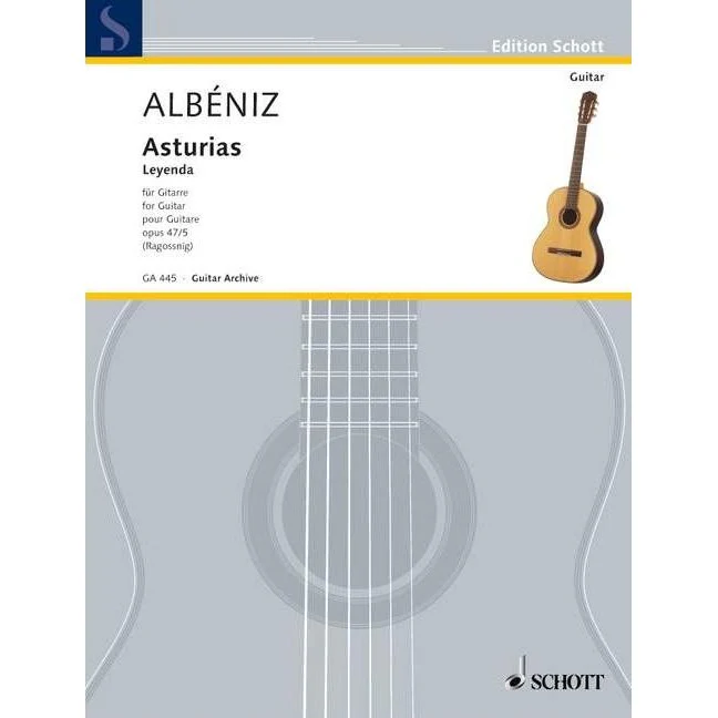Isaac Albéniz - Asturias (Leyenda), Op. 47 No. 5 from Suite Española