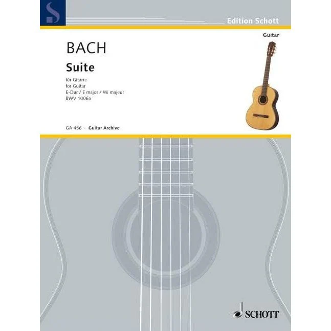 J.S. Bach - Lute Suite in E Major, BWV 1006a