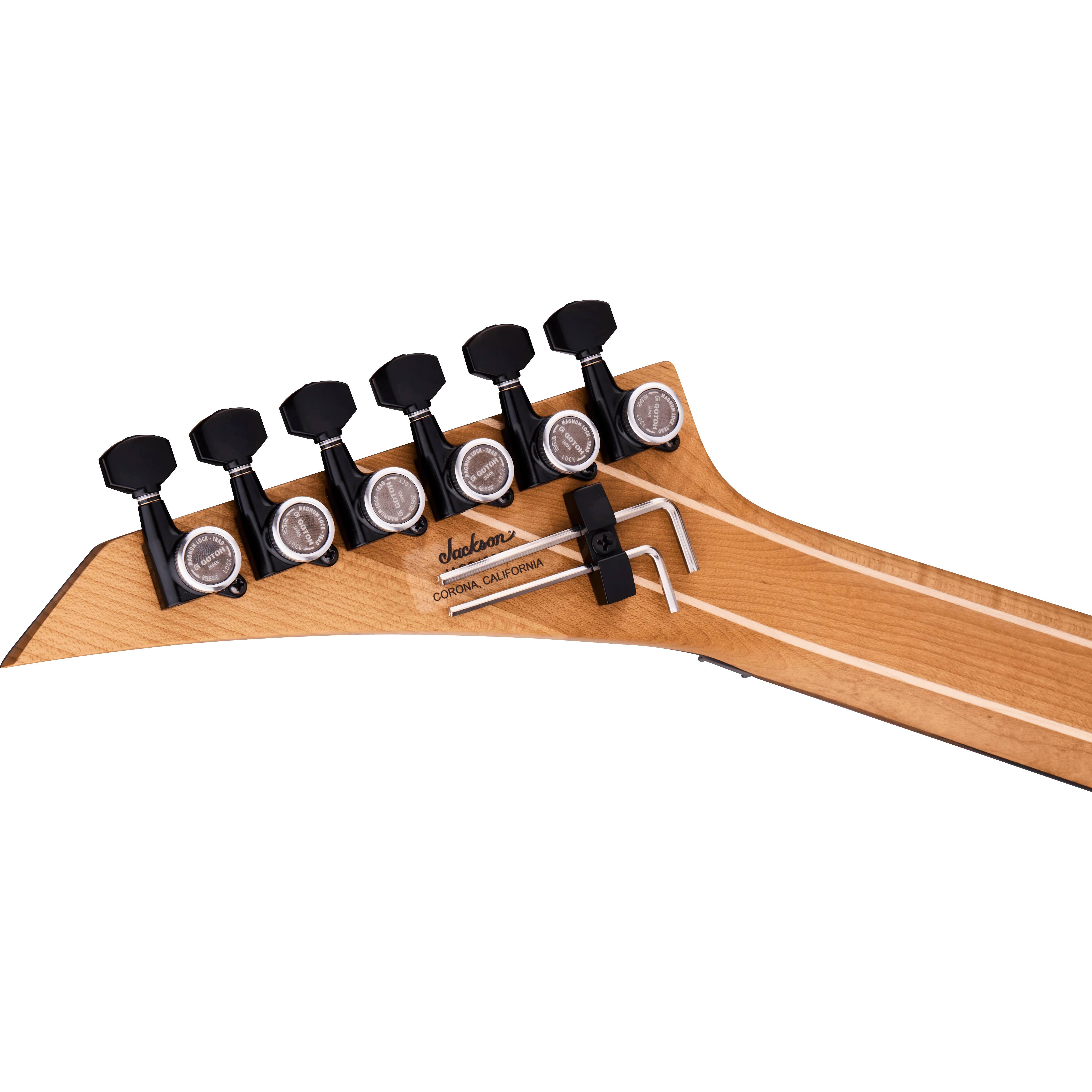 Jackson - American Series Limited Edition Virtuoso™ - Streaked Ebony Fingerboard - Gold Rush - 280-2401-800 - Image 6