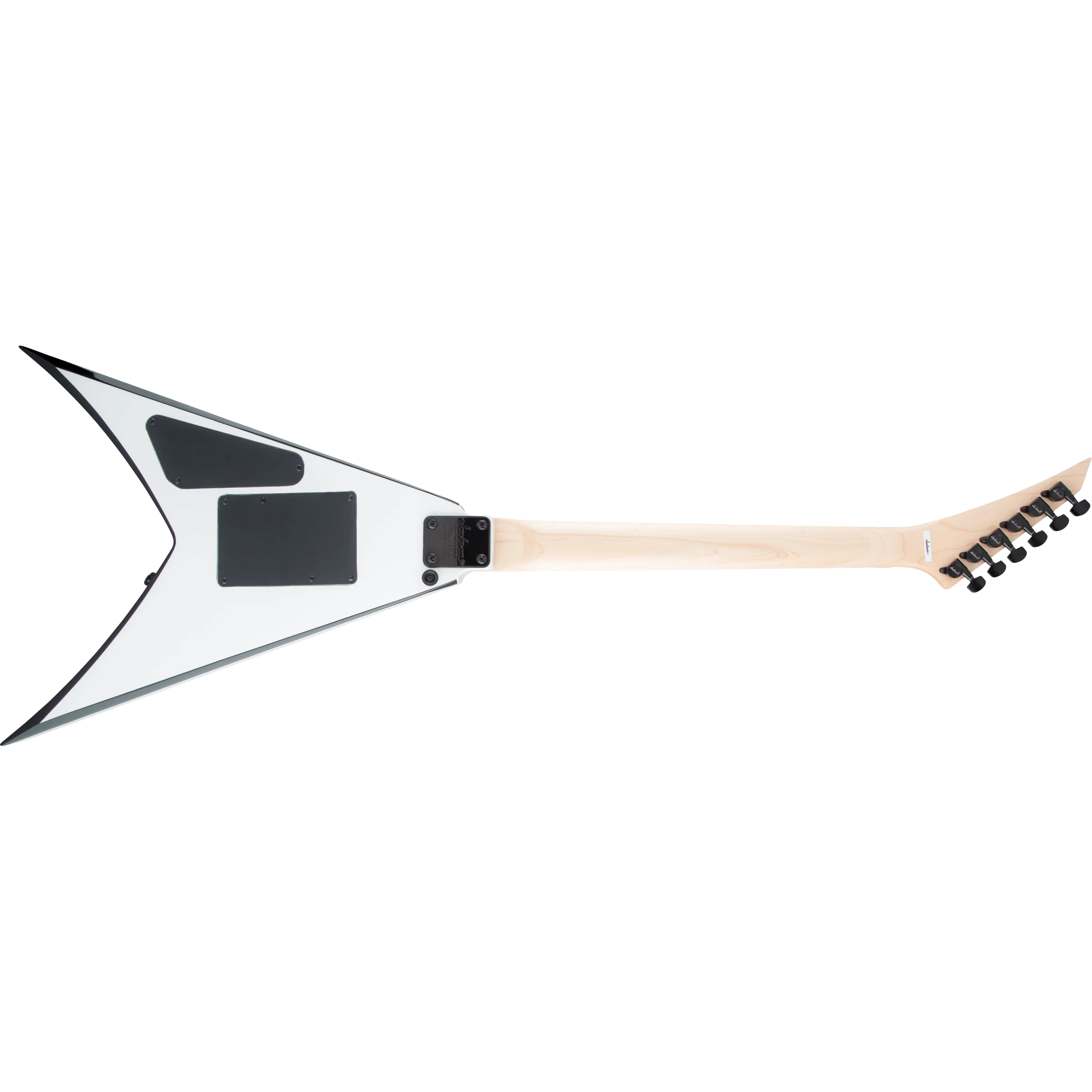 Jackson - JS Series King V™ JS32 - Amaranth Fingerboard - White with Black Bevels - 291-0224-577 - Image 4
