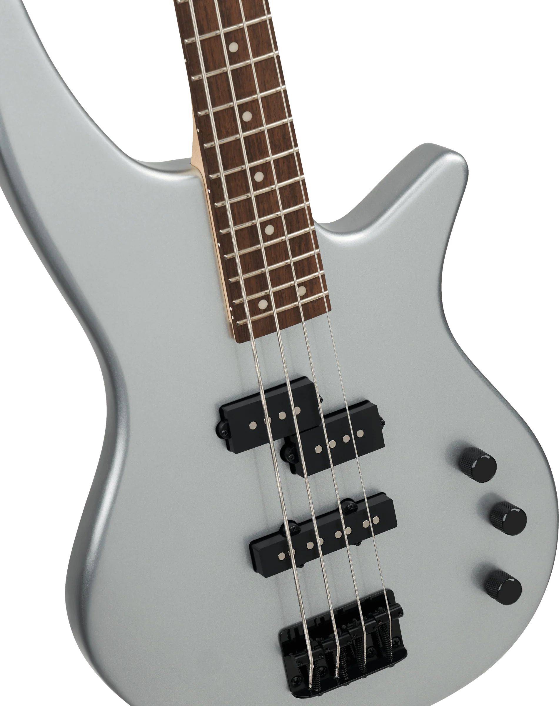 Jackson - JS Series Spectra Bass JS2 - Laurel Fingerboard - Quicksilver - 291-9004-510 - Image 3