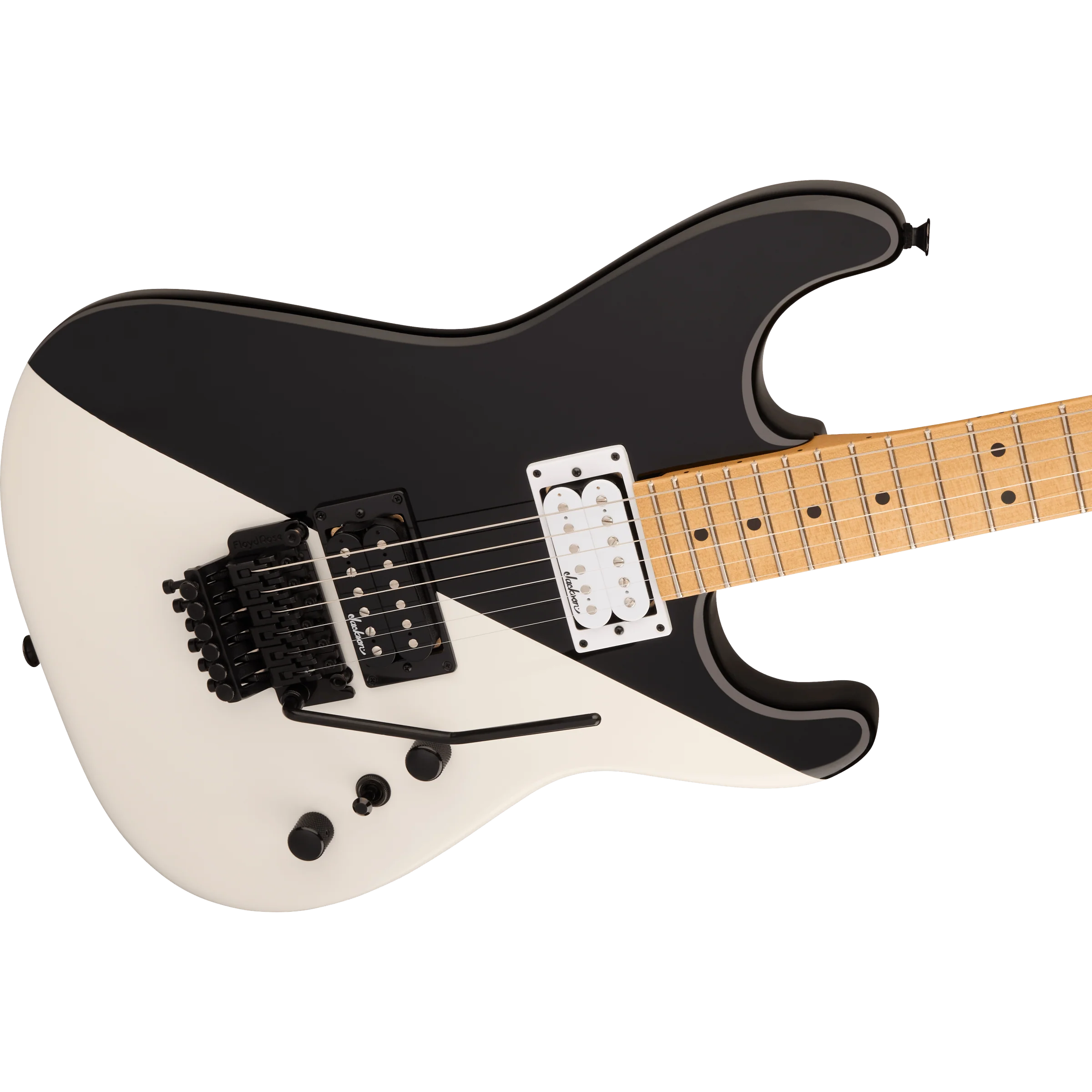 Jackson - Pro Origins 1985 Limited Edition San Dimas SD1 HH FR - Maple Fingerboard - Two Face - 291-2049-500 - Image 3