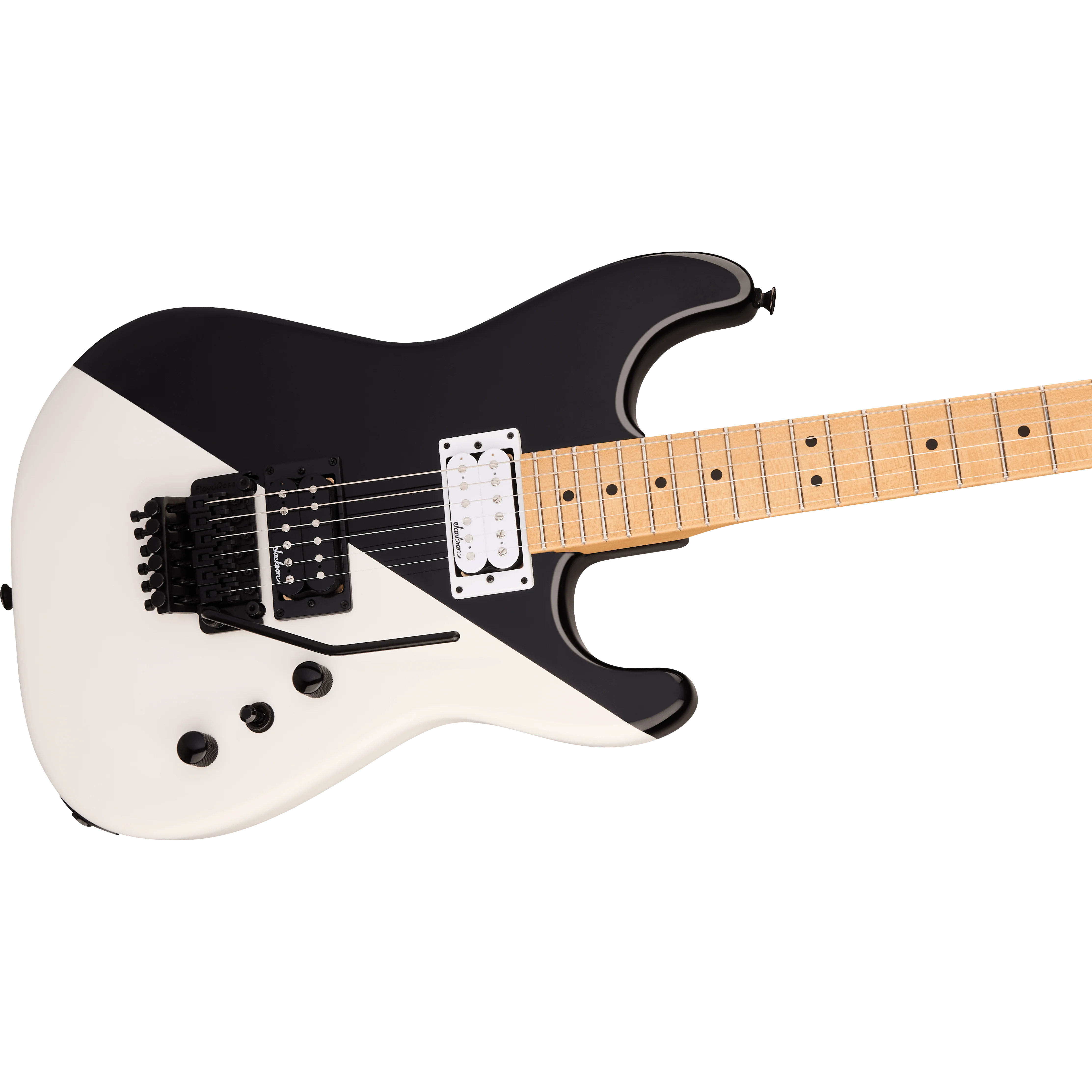 Jackson - Pro Origins 1985 Limited Edition San Dimas SD1 HH FR - Maple Fingerboard - Two Face - 291-2049-500 - Image 4