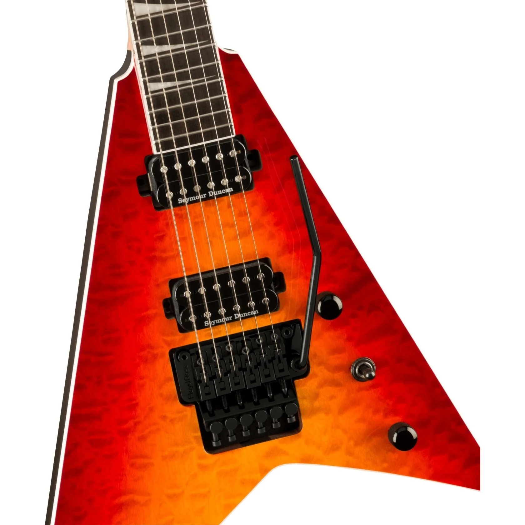 Jackson - Pro Plus Series Rhoads RR24PS -  Ebony Fingerboard -  Firestorm  - 291-4445-515 - Image 4